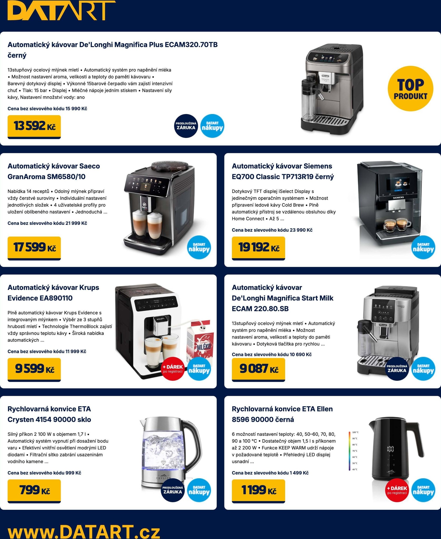 datart - Datart leták platný od pondělí 09.03.2026 do neděle 15.03.2026 - page: 4
