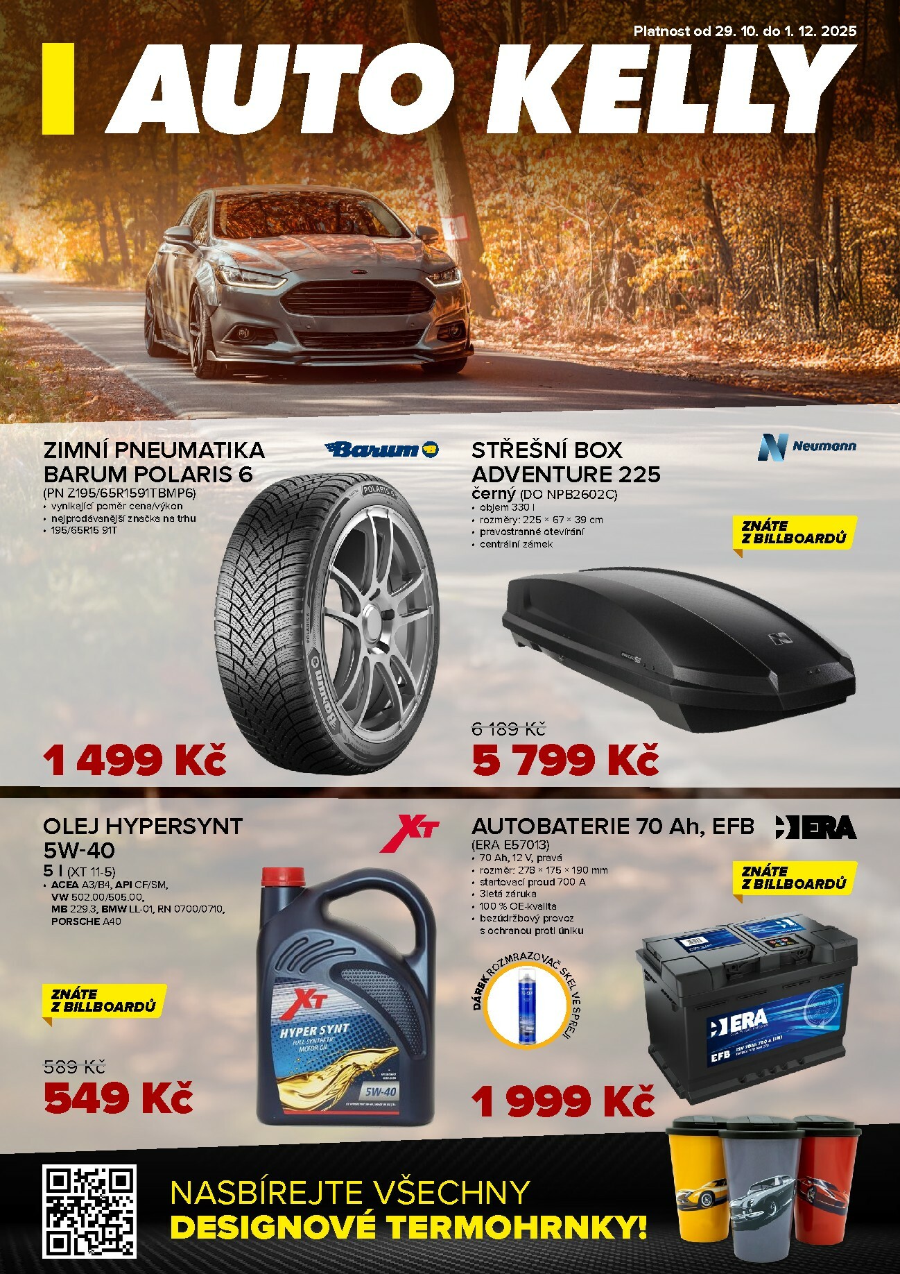 auto-kelly - Aktuální leták Auto Kelly od 29.10. do 01.12.