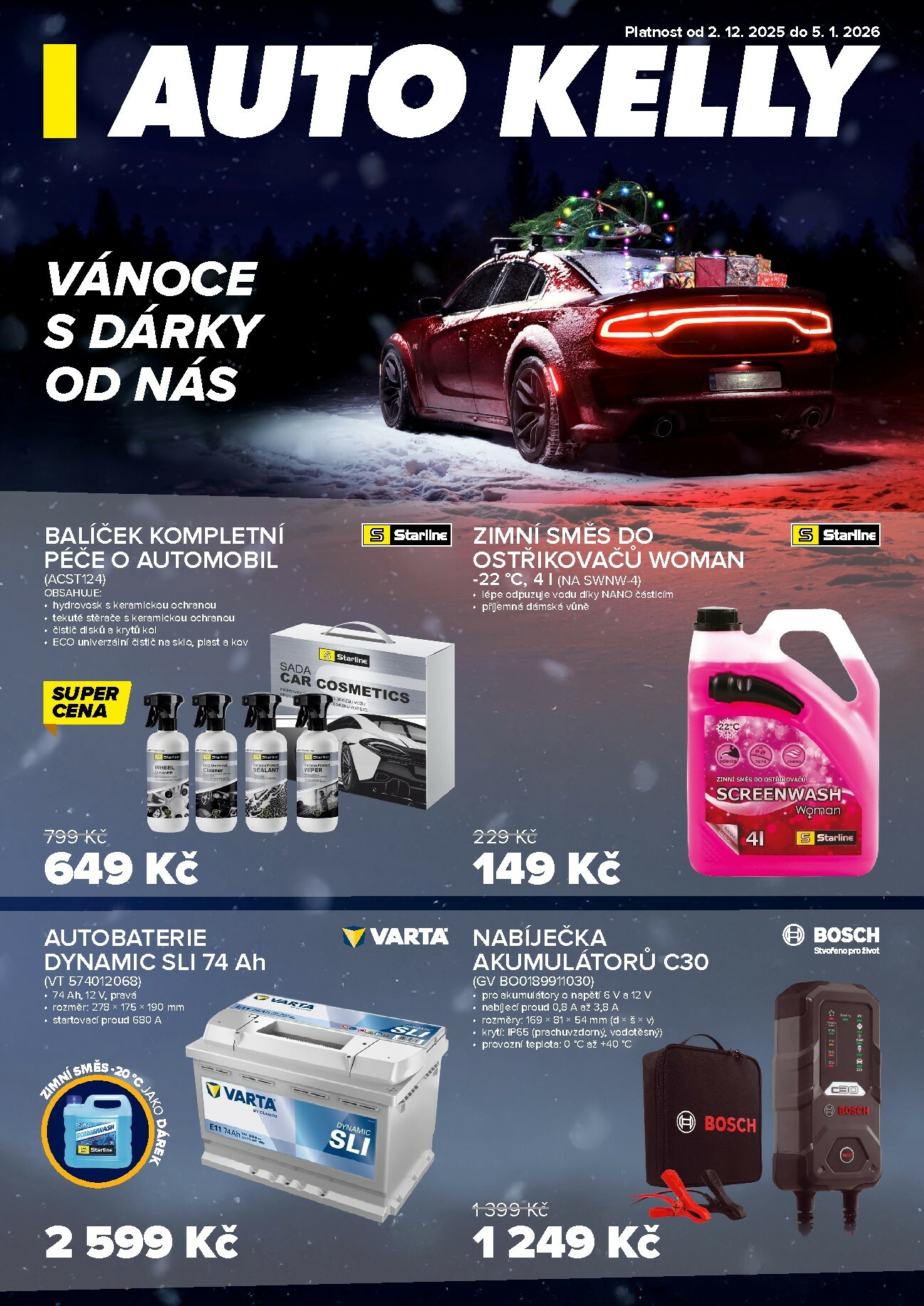 auto-kelly - Aktuální leták Auto Kelly od 02.12. do 05.01.