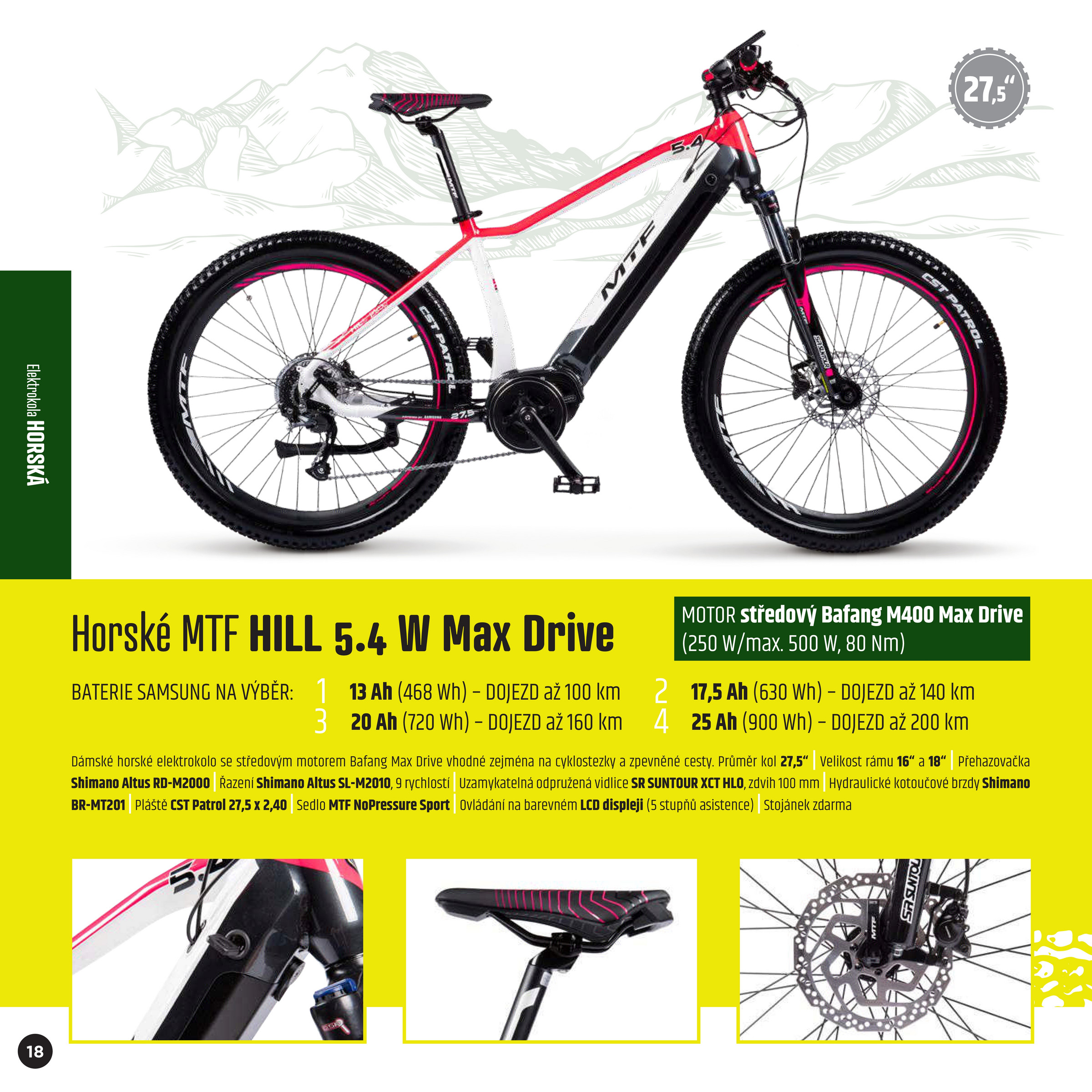 mountfield - Aktuální leták Mountfield - Katalog elektrokol od 01.01. do 31.12. - page: 18