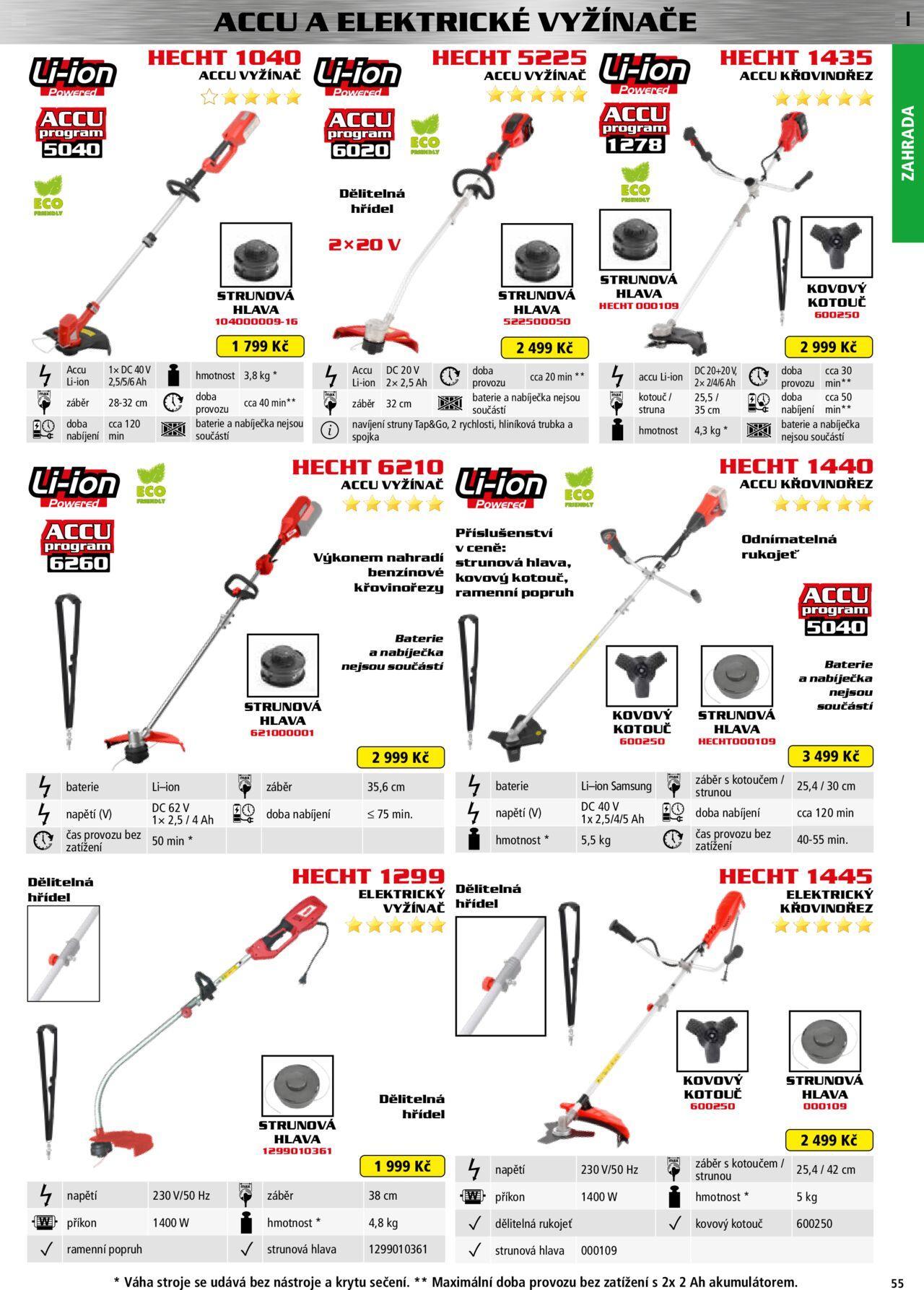 hecht - Hecht katalog - Léto 2024 od pondělí 06.05.2024 - page: 55 hecht - Hecht katalog - Léto 2024 od pondělí 06.05.2024 - page: 55