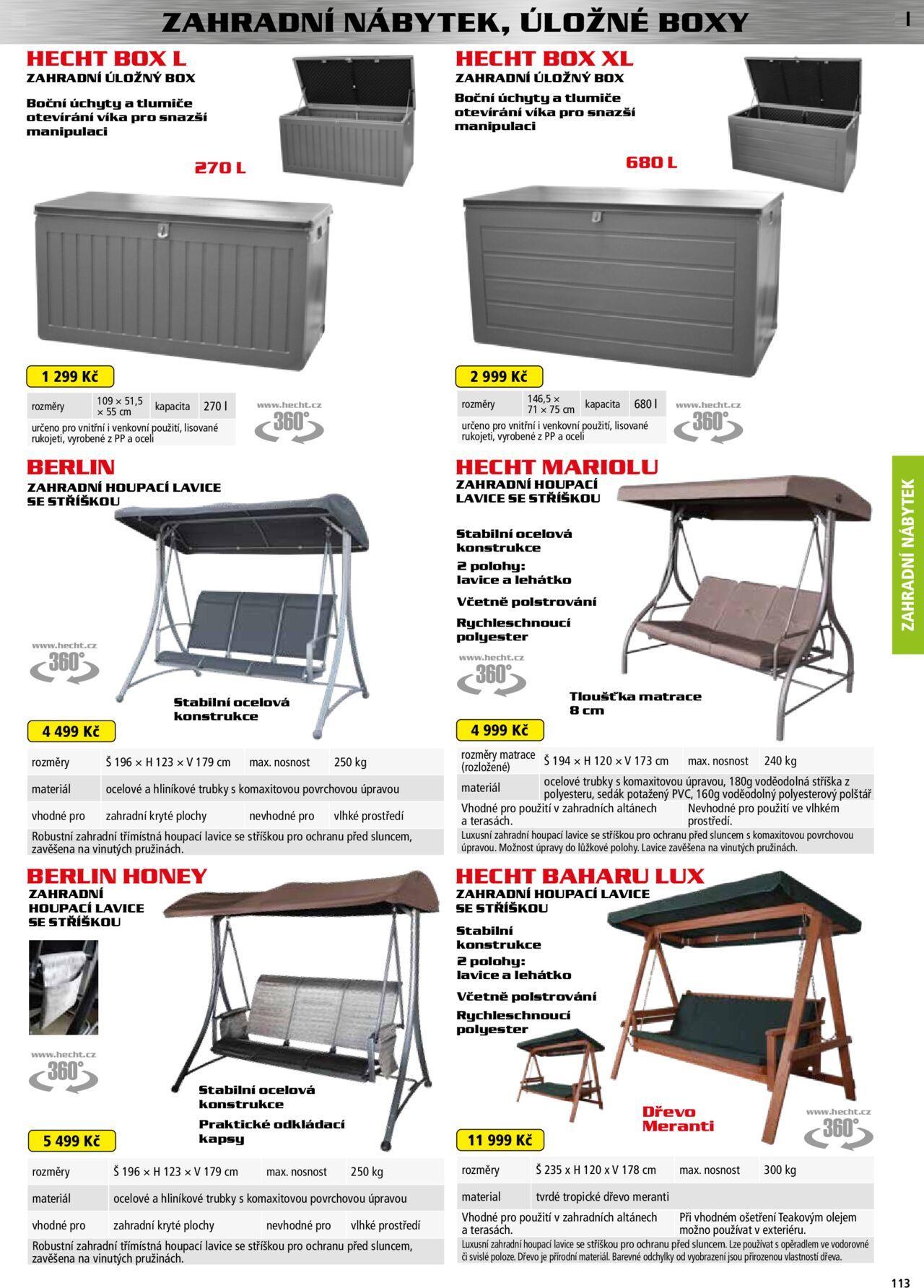 hecht - Hecht katalog - Léto 2024 od pondělí 06.05.2024 - page: 113 hecht - Hecht katalog - Léto 2024 od pondělí 06.05.2024 - page: 113