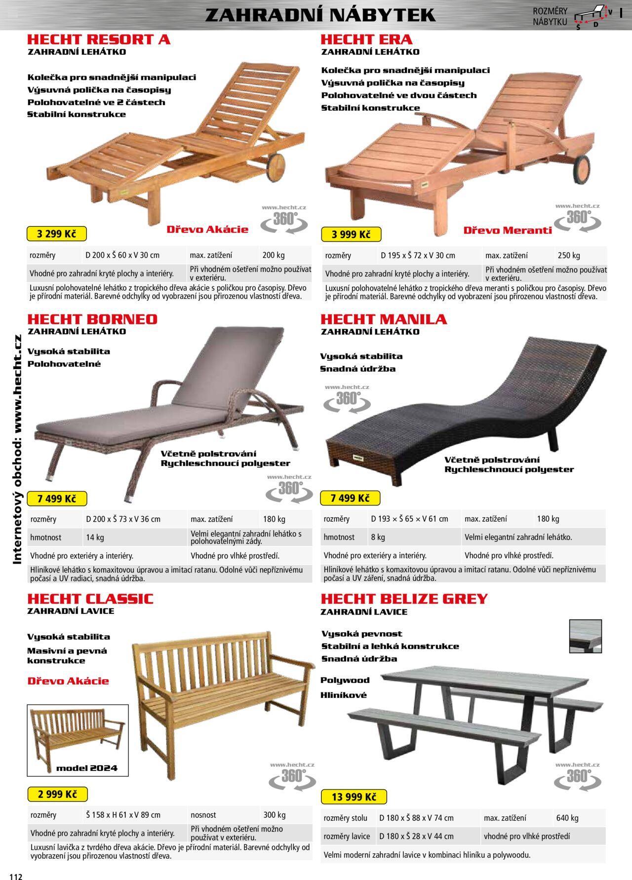 hecht - Hecht katalog - Léto 2024 od pondělí 06.05.2024 - page: 112 hecht - Hecht katalog - Léto 2024 od pondělí 06.05.2024 - page: 112