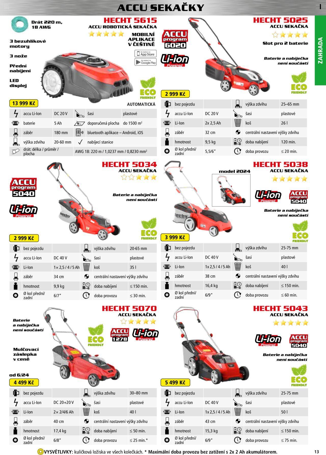 hecht - Hecht katalog - Léto 2024 od pondělí 06.05.2024 - page: 13 hecht - Hecht katalog - Léto 2024 od pondělí 06.05.2024 - page: 13