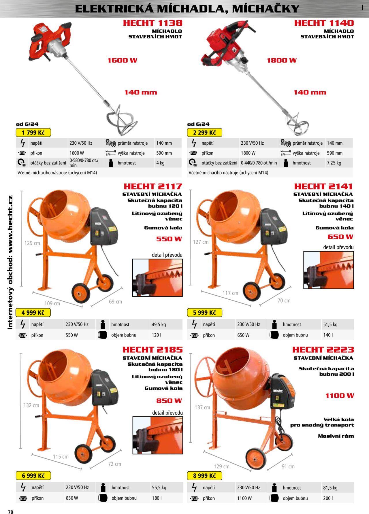 hecht - Hecht katalog - Léto 2024 od pondělí 06.05.2024 - page: 78 hecht - Hecht katalog - Léto 2024 od pondělí 06.05.2024 - page: 78