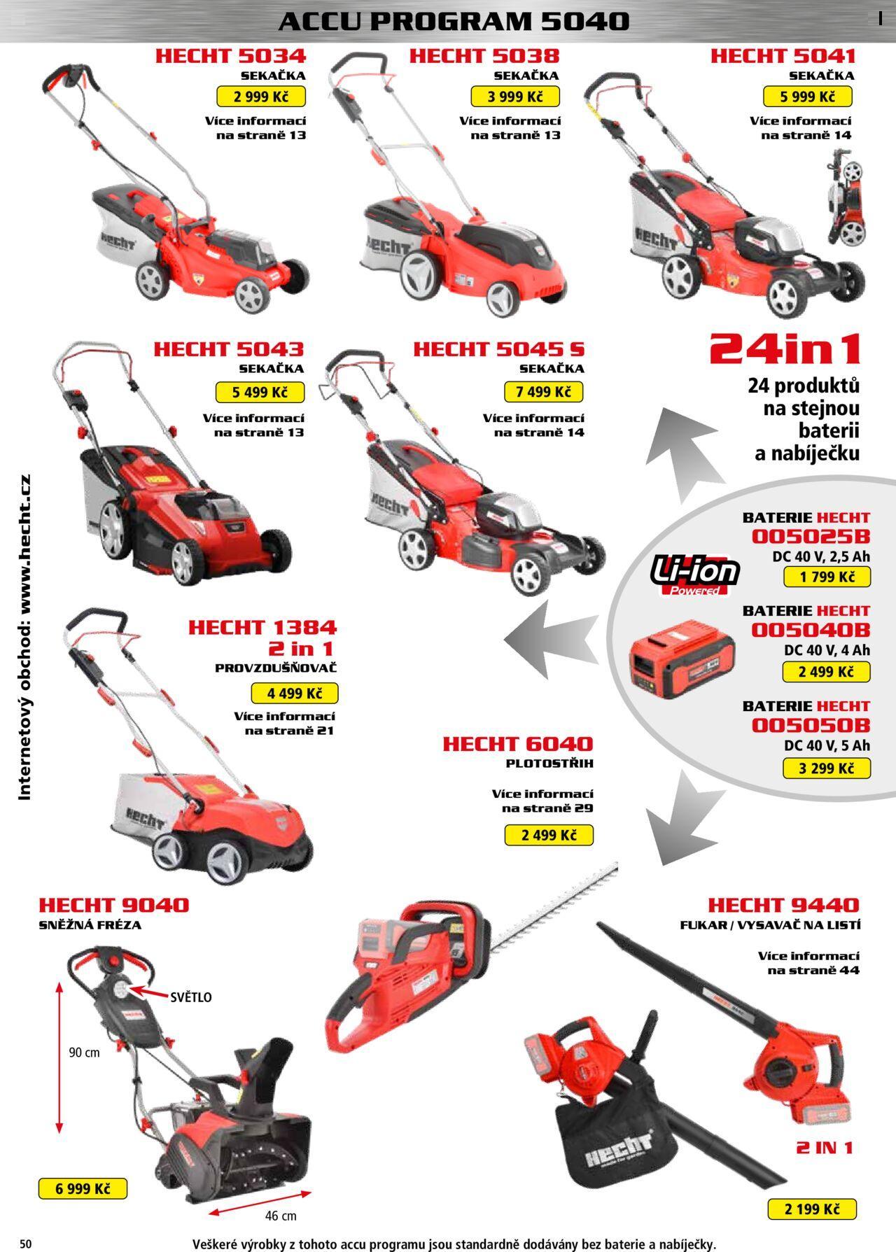hecht - Hecht katalog - Léto 2024 od pondělí 06.05.2024 - page: 50 hecht - Hecht katalog - Léto 2024 od pondělí 06.05.2024 - page: 50