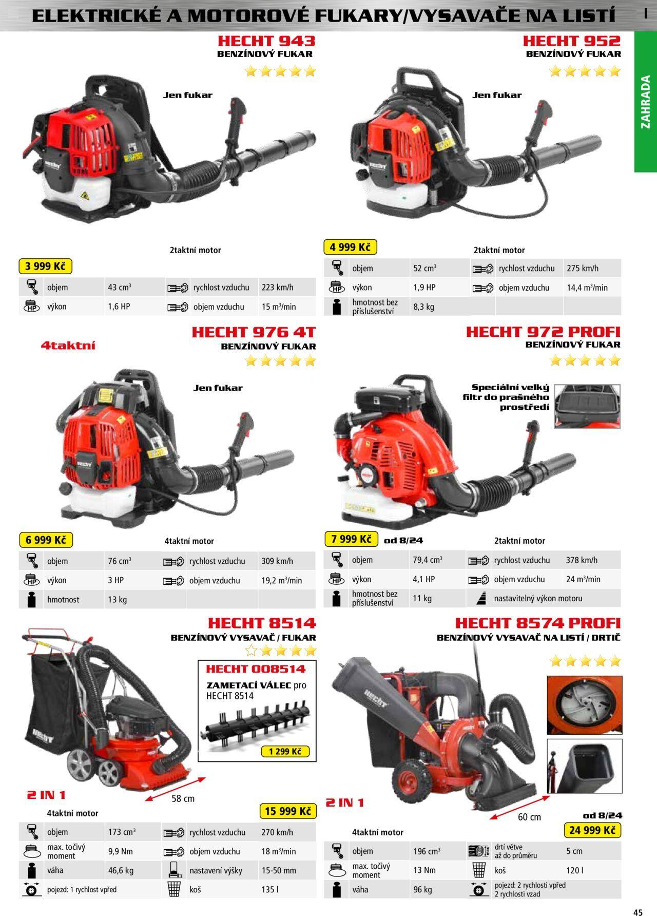 hecht - Hecht katalog - Léto 2024 od pondělí 06.05.2024 - page: 45 hecht - Hecht katalog - Léto 2024 od pondělí 06.05.2024 - page: 45