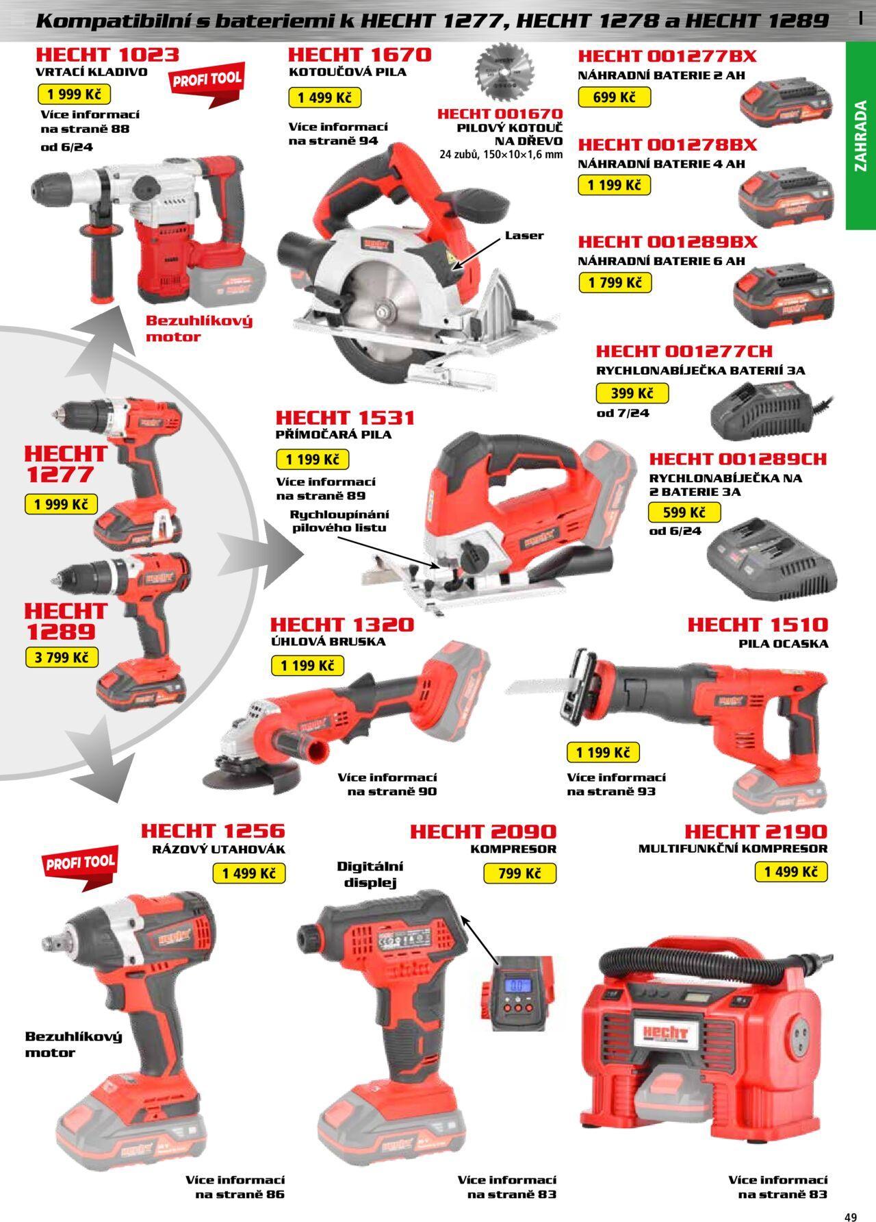 hecht - Hecht katalog - Léto 2024 od pondělí 06.05.2024 - page: 49 hecht - Hecht katalog - Léto 2024 od pondělí 06.05.2024 - page: 49