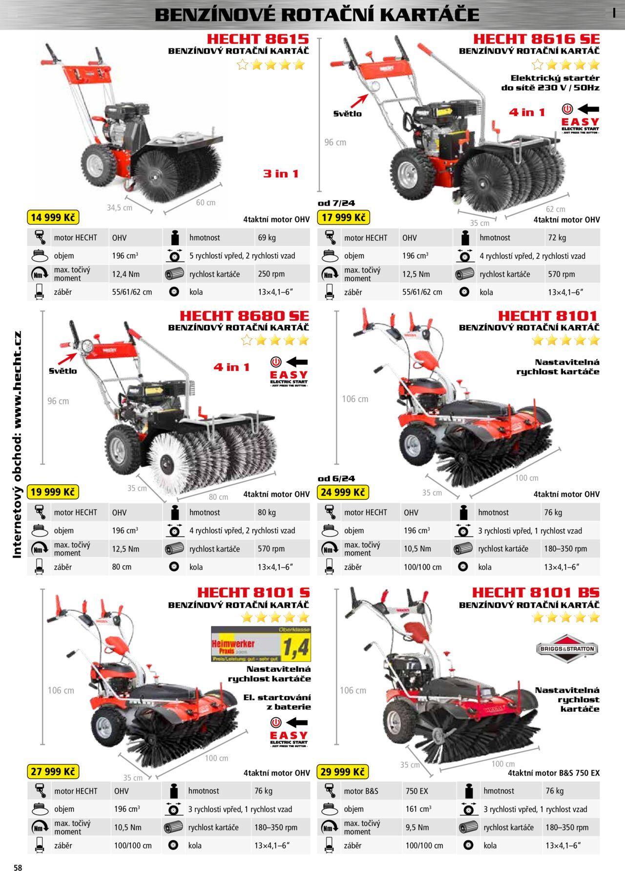 hecht - Hecht katalog - Léto 2024 od pondělí 06.05.2024 - page: 58 hecht - Hecht katalog - Léto 2024 od pondělí 06.05.2024 - page: 58