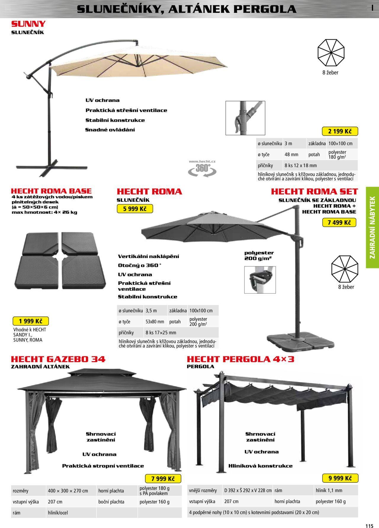 hecht - Hecht katalog - Léto 2024 od pondělí 06.05.2024 - page: 115 hecht - Hecht katalog - Léto 2024 od pondělí 06.05.2024 - page: 115