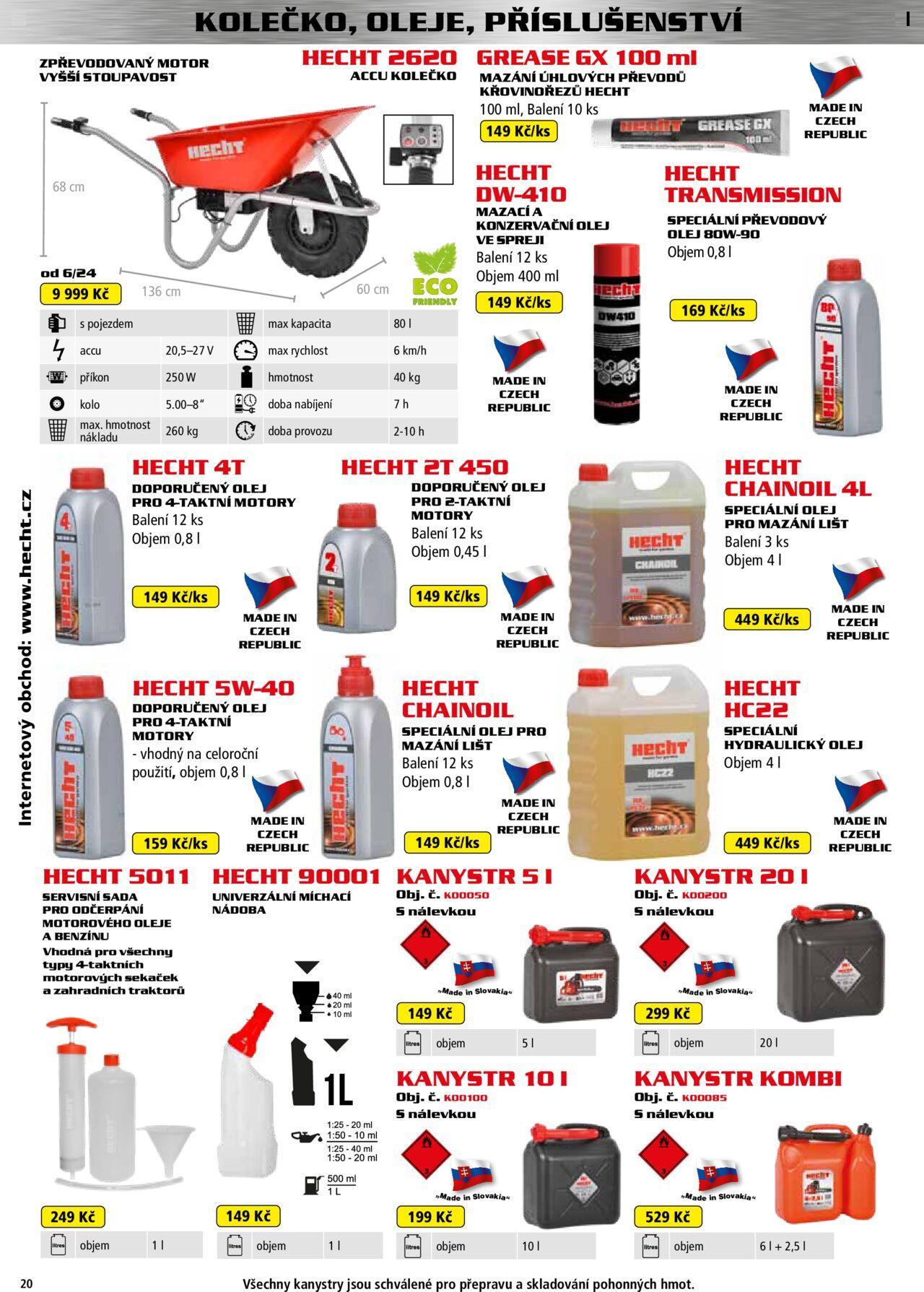 hecht - Hecht katalog - Léto 2024 od pondělí 06.05.2024 - page: 20 hecht - Hecht katalog - Léto 2024 od pondělí 06.05.2024 - page: 20
