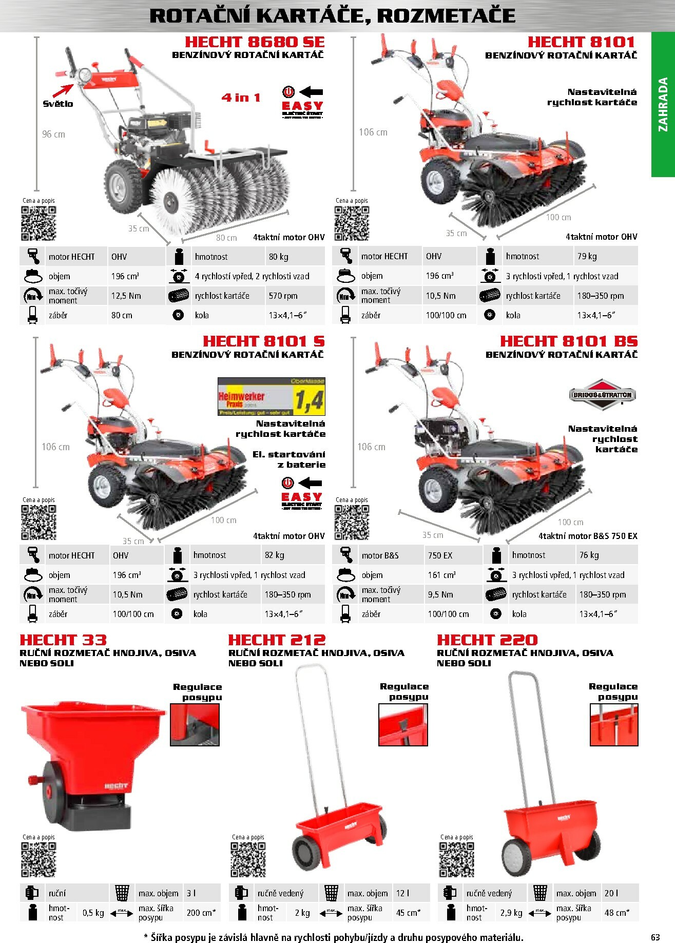 hecht - Aktuální leták Hecht - Podzim & Zima od 15.11. do 28.02. - page: 63