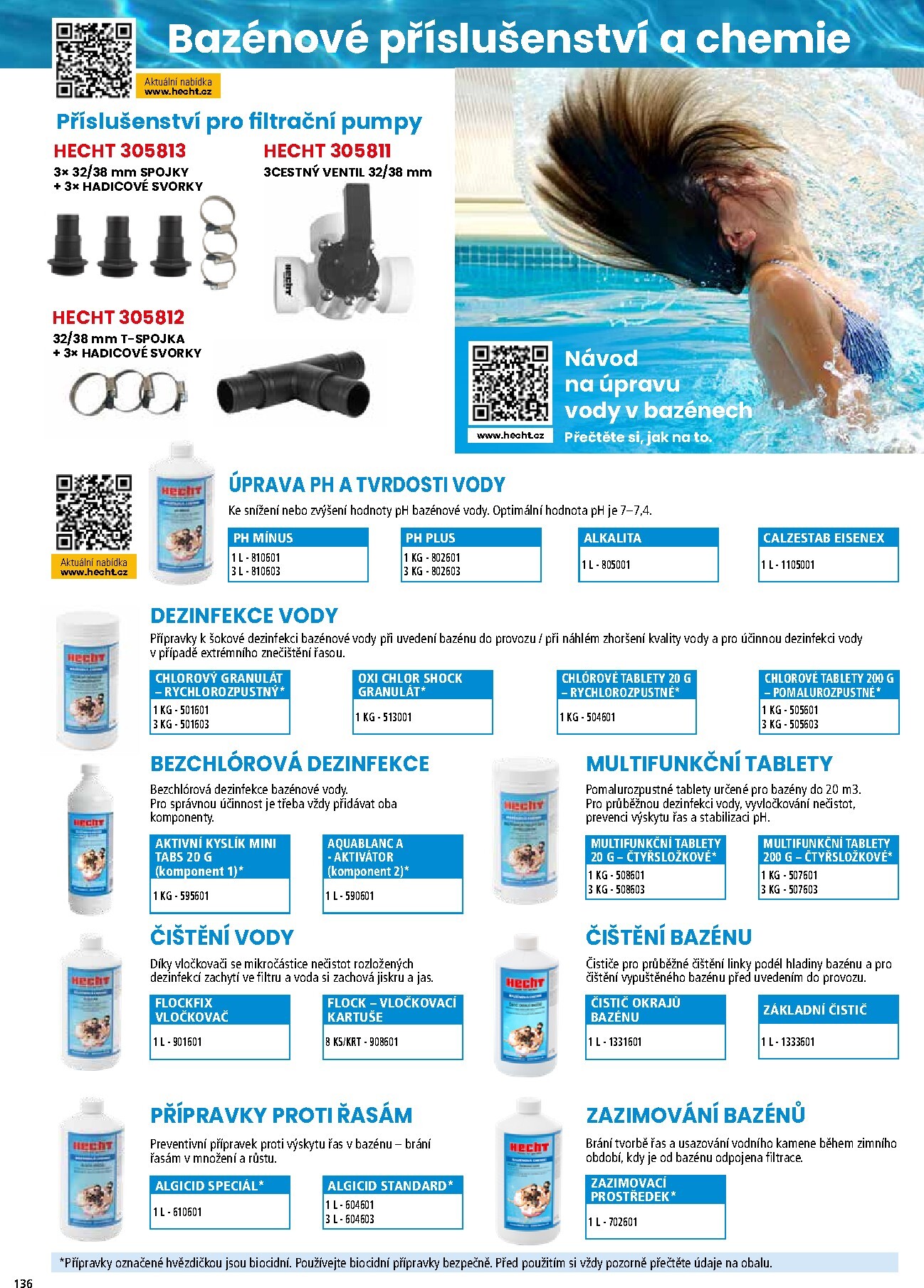 hecht - Hecht leták platný od neděle 01.03.2026 do pondělí 31.08.2026 - page: 136