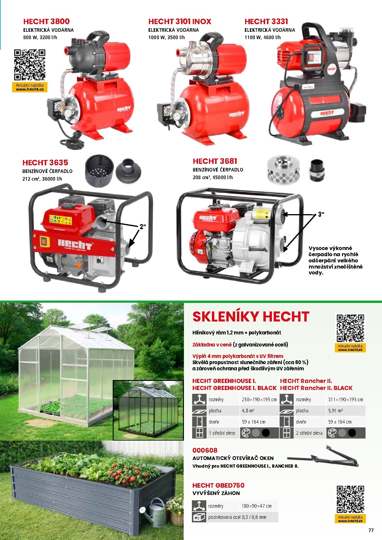 hecht - Hecht leták platný od neděle 01.03.2026 do pondělí 31.08.2026 - page: 77