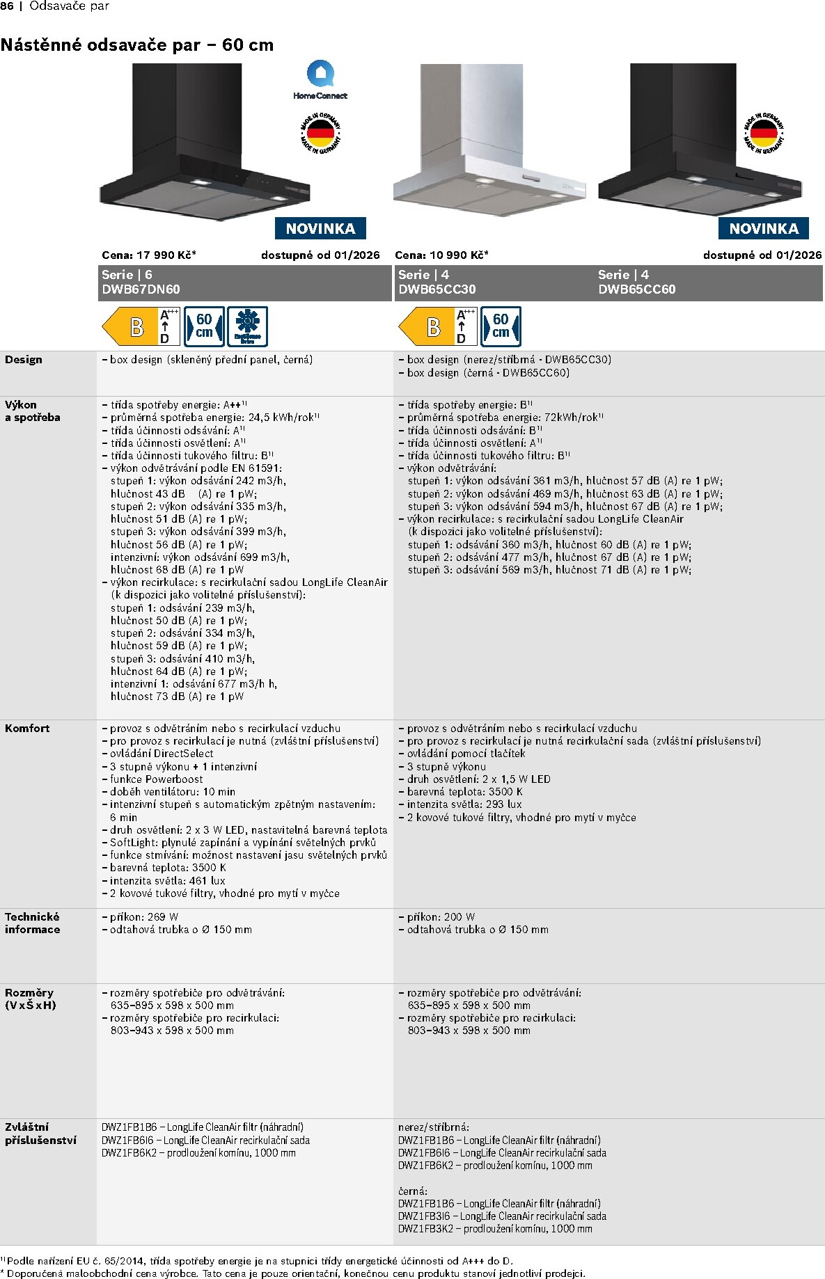 xxxlutz - Aktuální XXXLutz - Vestavné spotřebiče Bosch leták platný od pátku 01.05.2026 do čtvrtka 31.12.2026 - page: 86