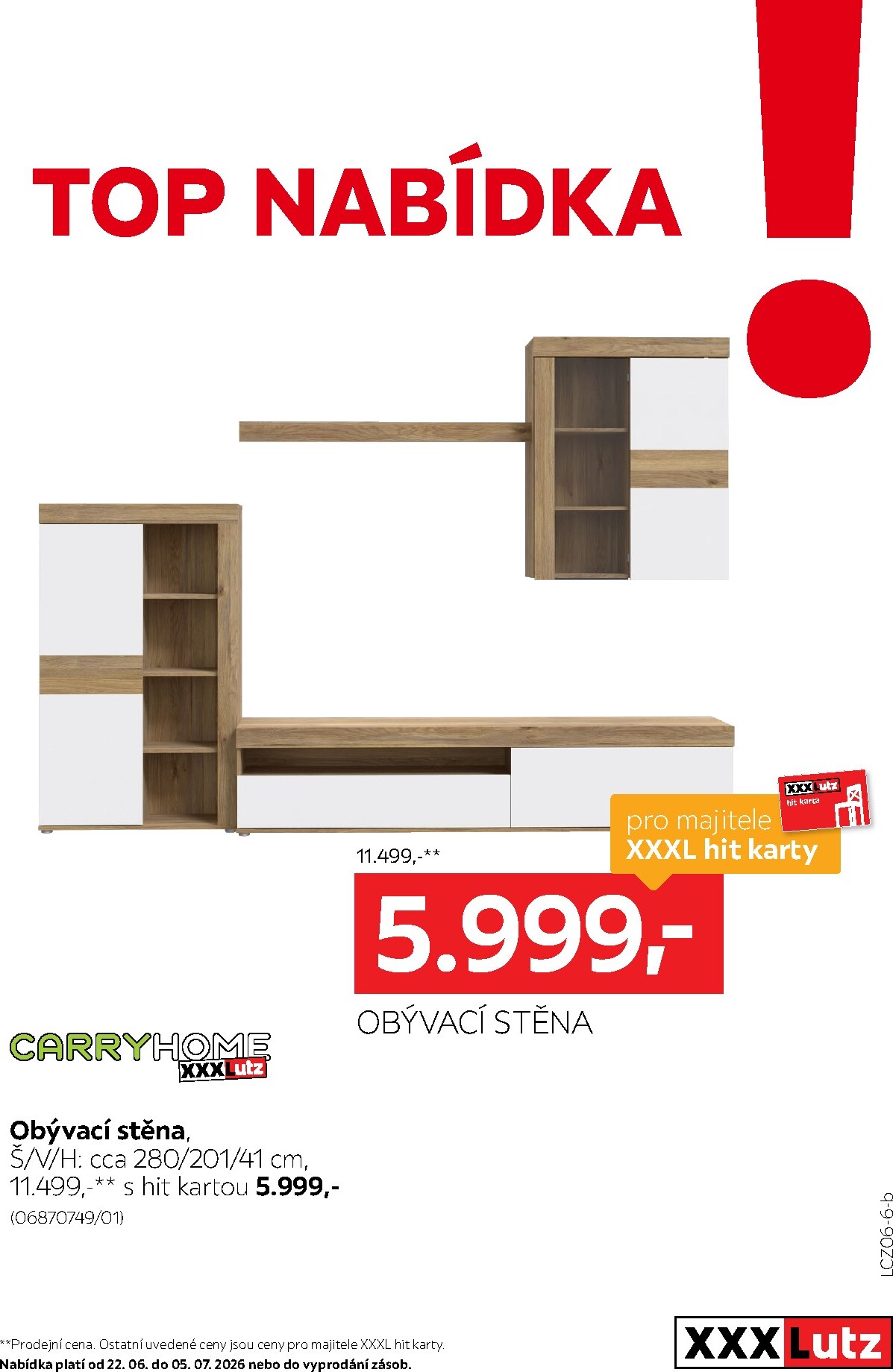 xxxlutz - Aktuální XXXLutz - Sleva 25 % na téměř vše! leták platný od pondělí 22.06.2026 do neděle 05.07.2026 - page: 6