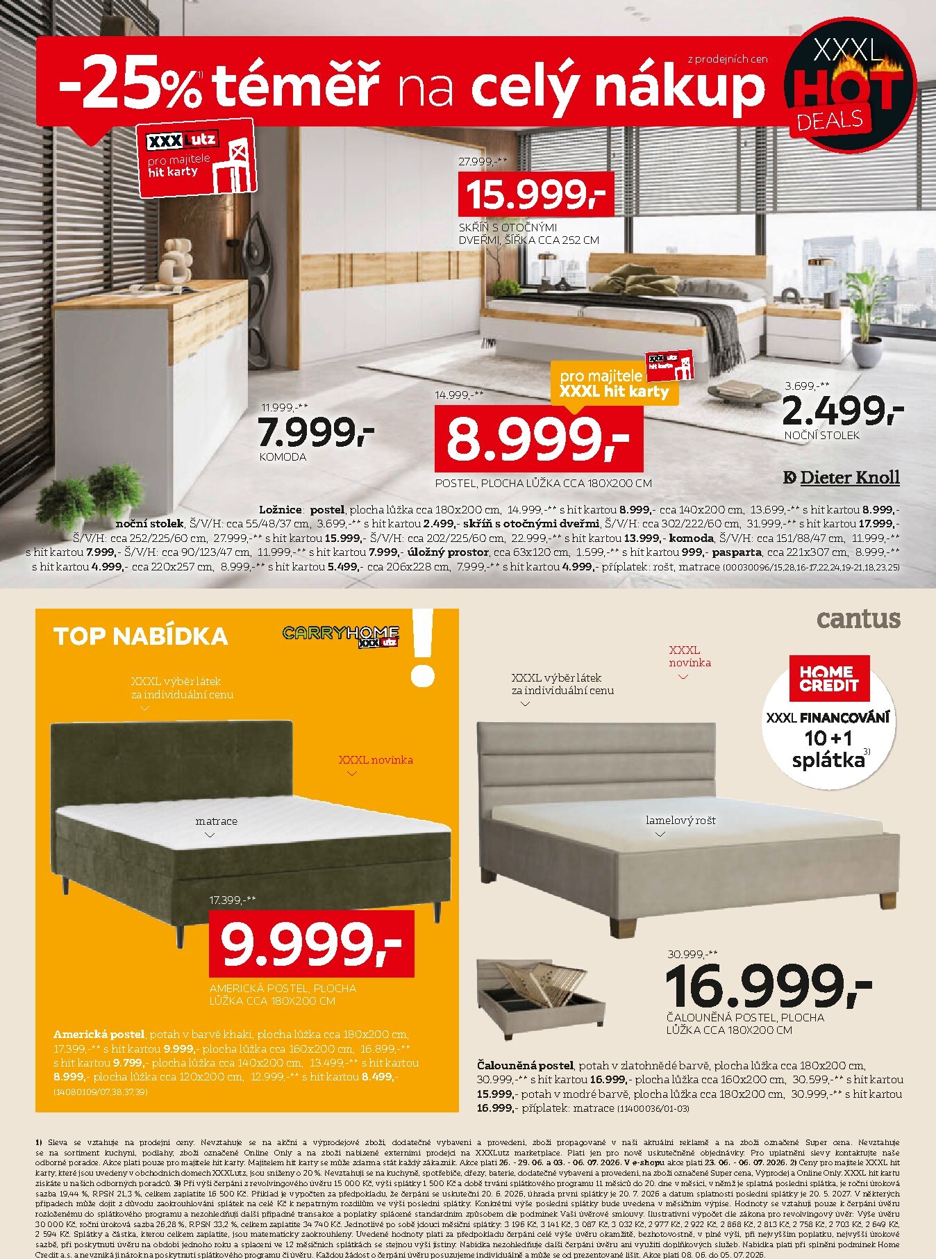 xxxlutz - Aktuální XXXLutz - Sleva 25 % na téměř vše! leták platný od pondělí 22.06.2026 do neděle 05.07.2026 - page: 3
