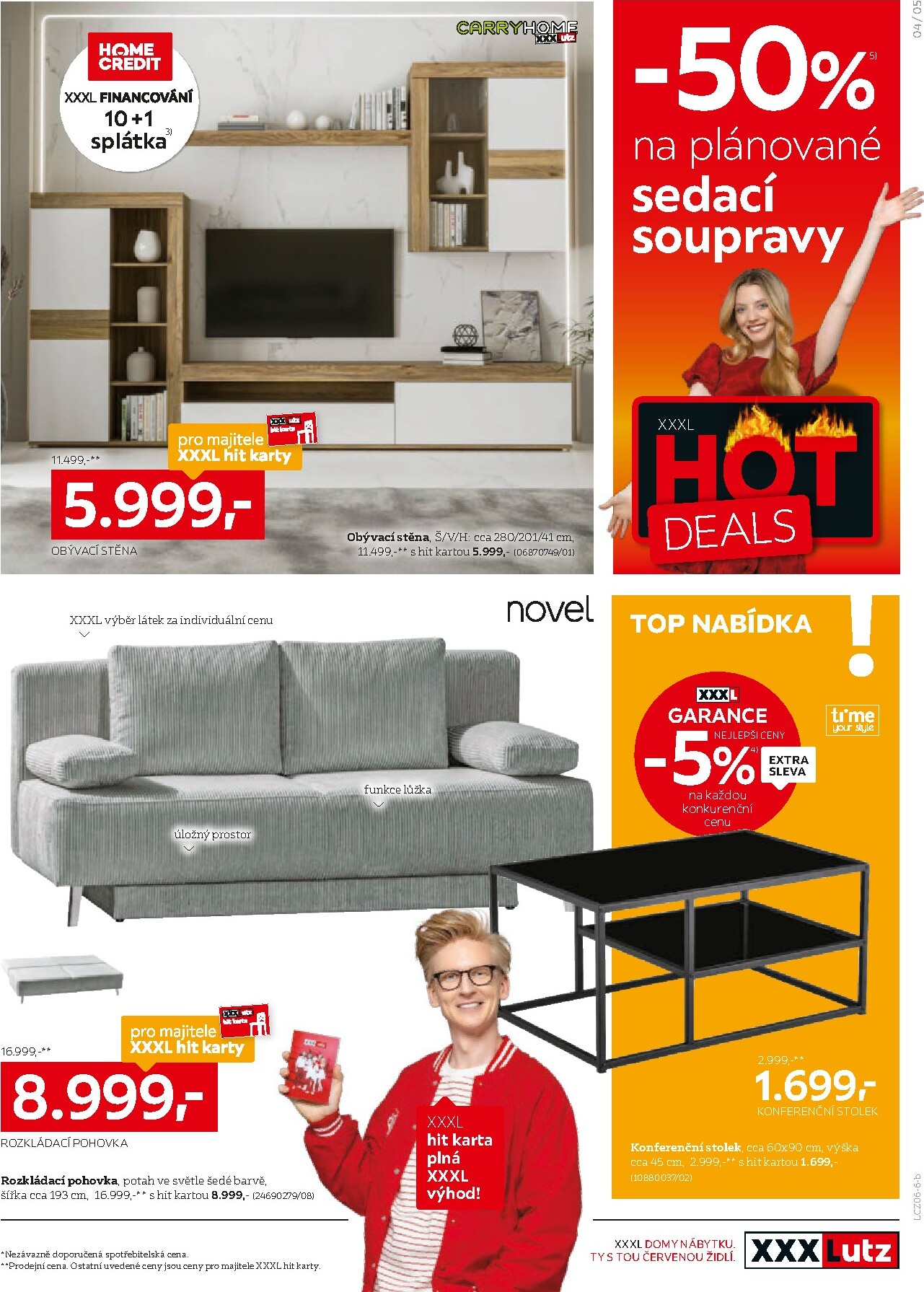 xxxlutz - Aktuální XXXLutz - Sleva 25 % na téměř vše! leták platný od pondělí 22.06.2026 do neděle 05.07.2026 - page: 7