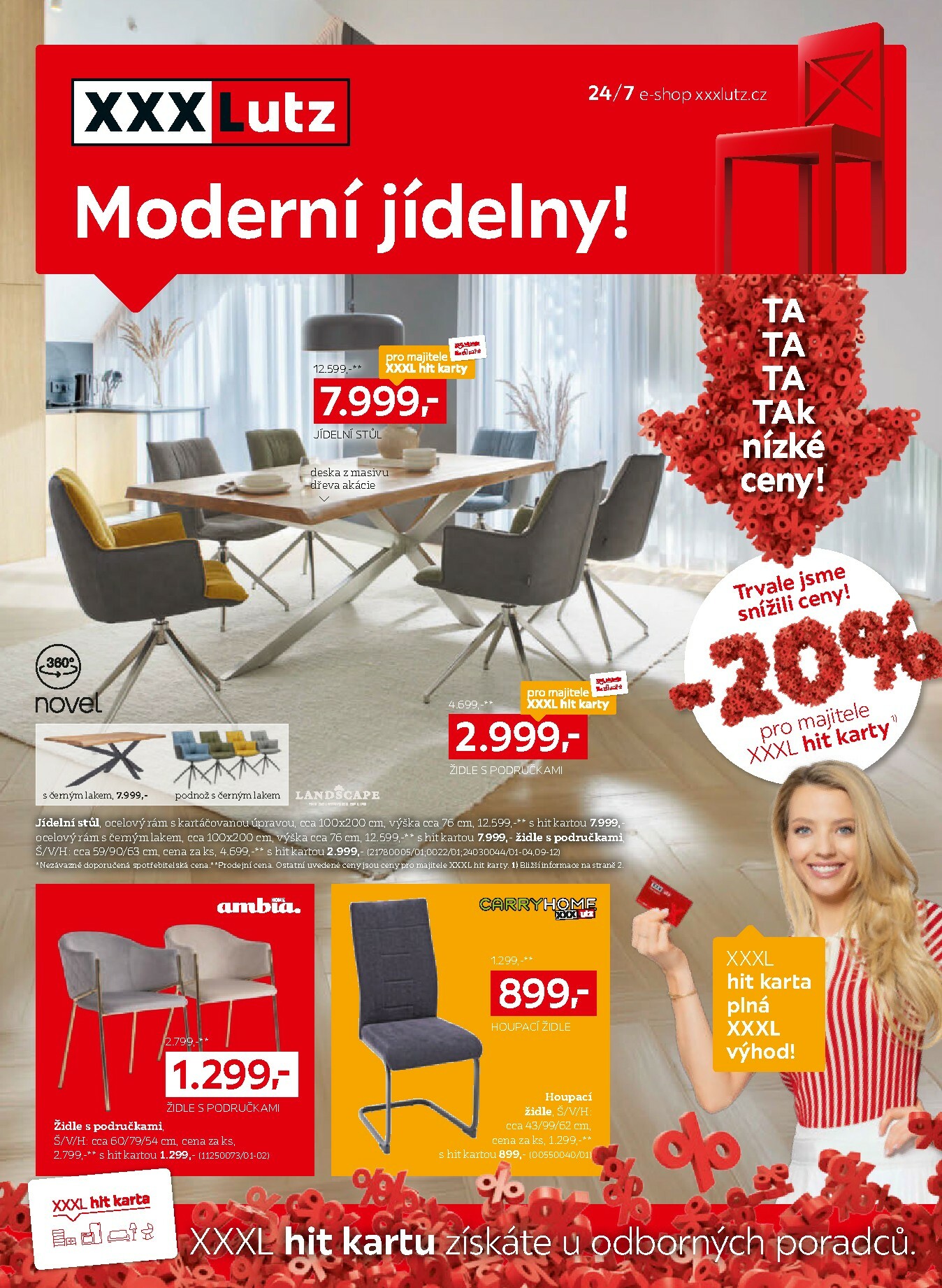 xxxlutz - Aktuální leták XXXLutz - Moderní jídelny od 03.11. do 30.11.