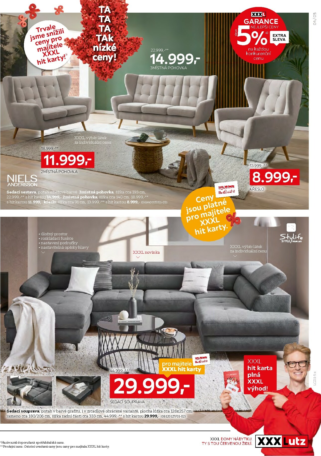 xxxlutz - Aktuální leták XXXLutz - Sleva 23 % na téměř celý nákup od 03.11. do 16.11. - page: 5