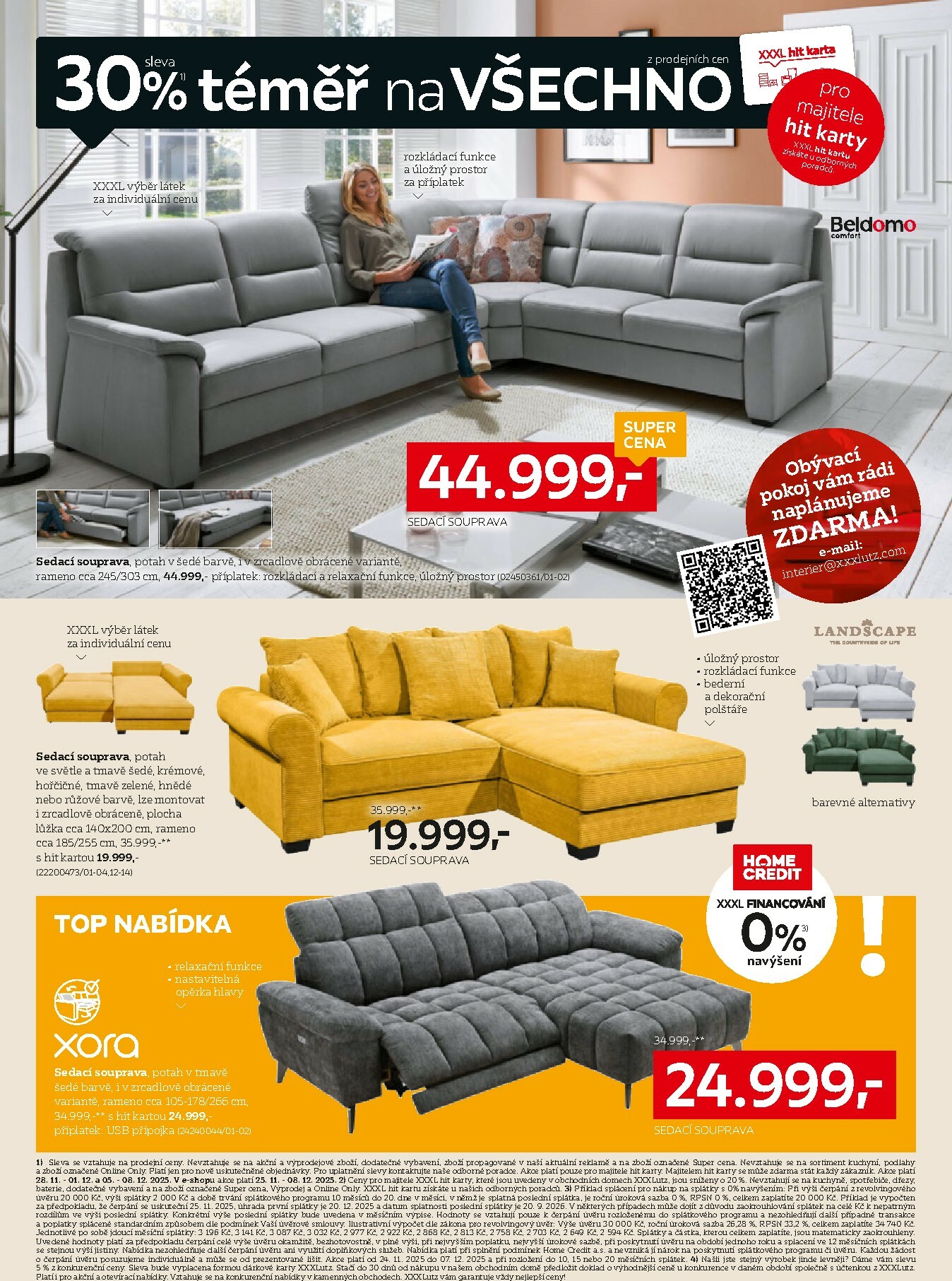 xxxlutz - Aktuální leták XXXLutz - Sleva 30 % na téměř vše Black Week od 24.11. do 07.12. - page: 2