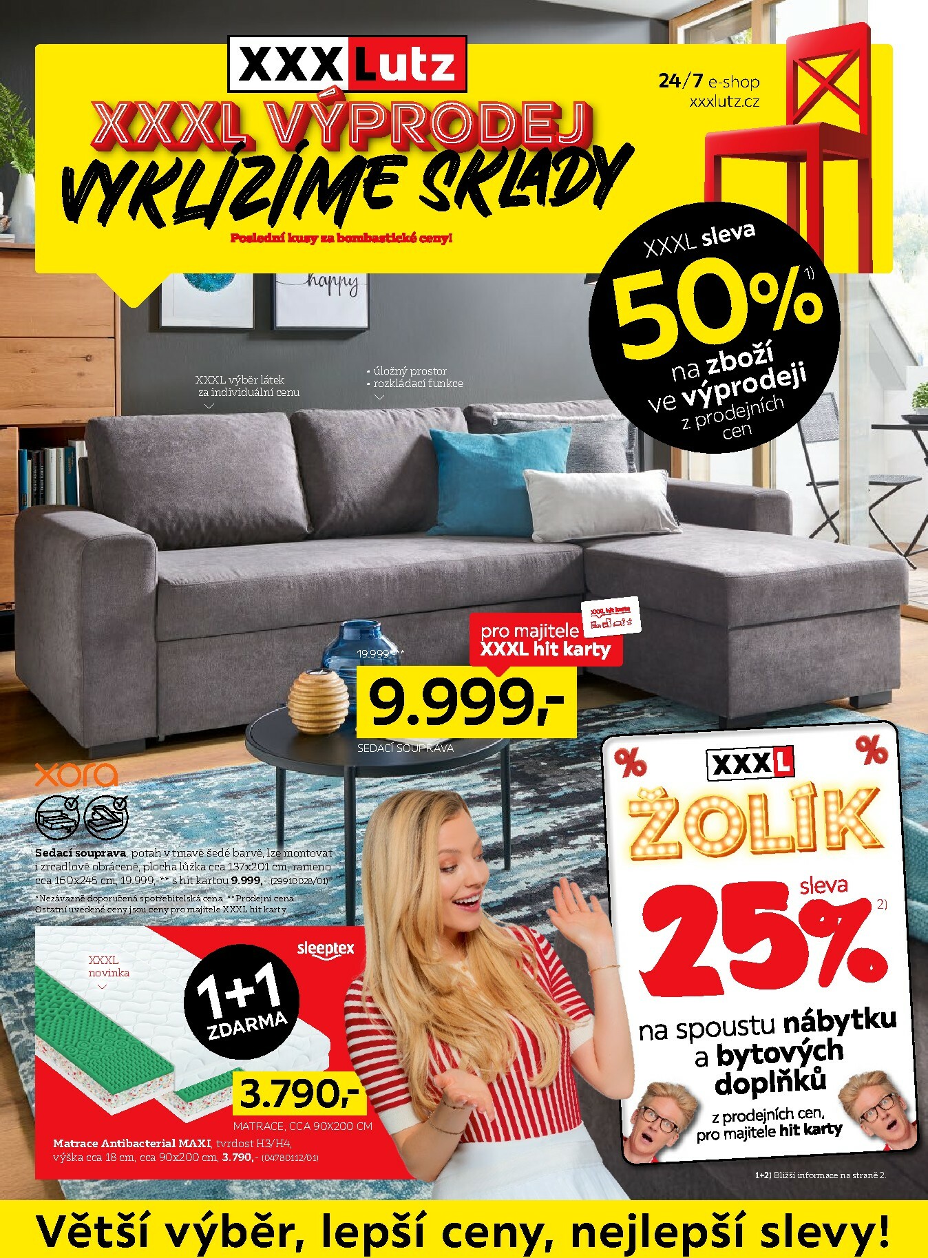 xxxlutz - Aktuální leták XXXLutz od 27.12. do 11.01.