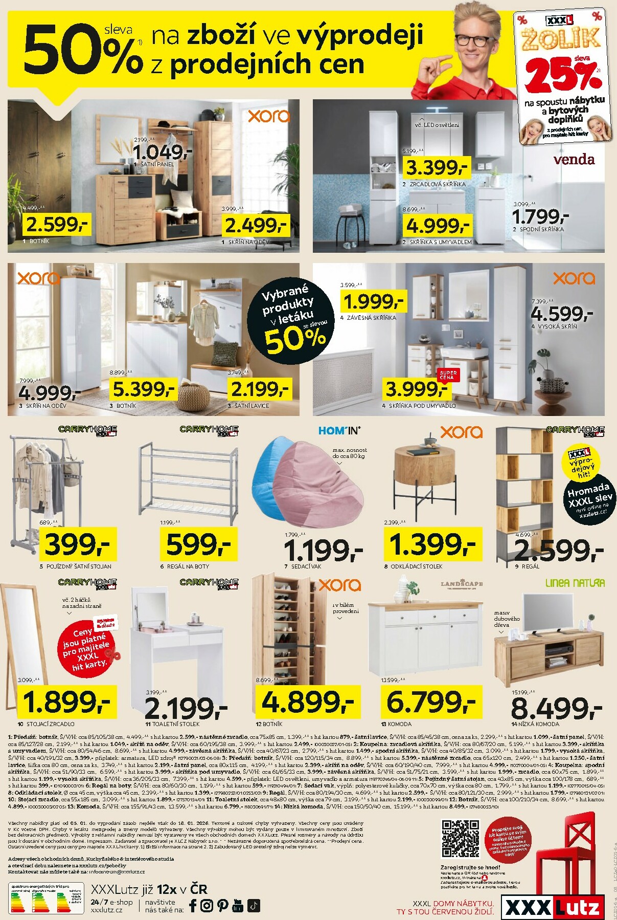 xxxlutz - Aktuální leták XXXLutz - Výprodej od 05.01. do 18.01. - page: 8