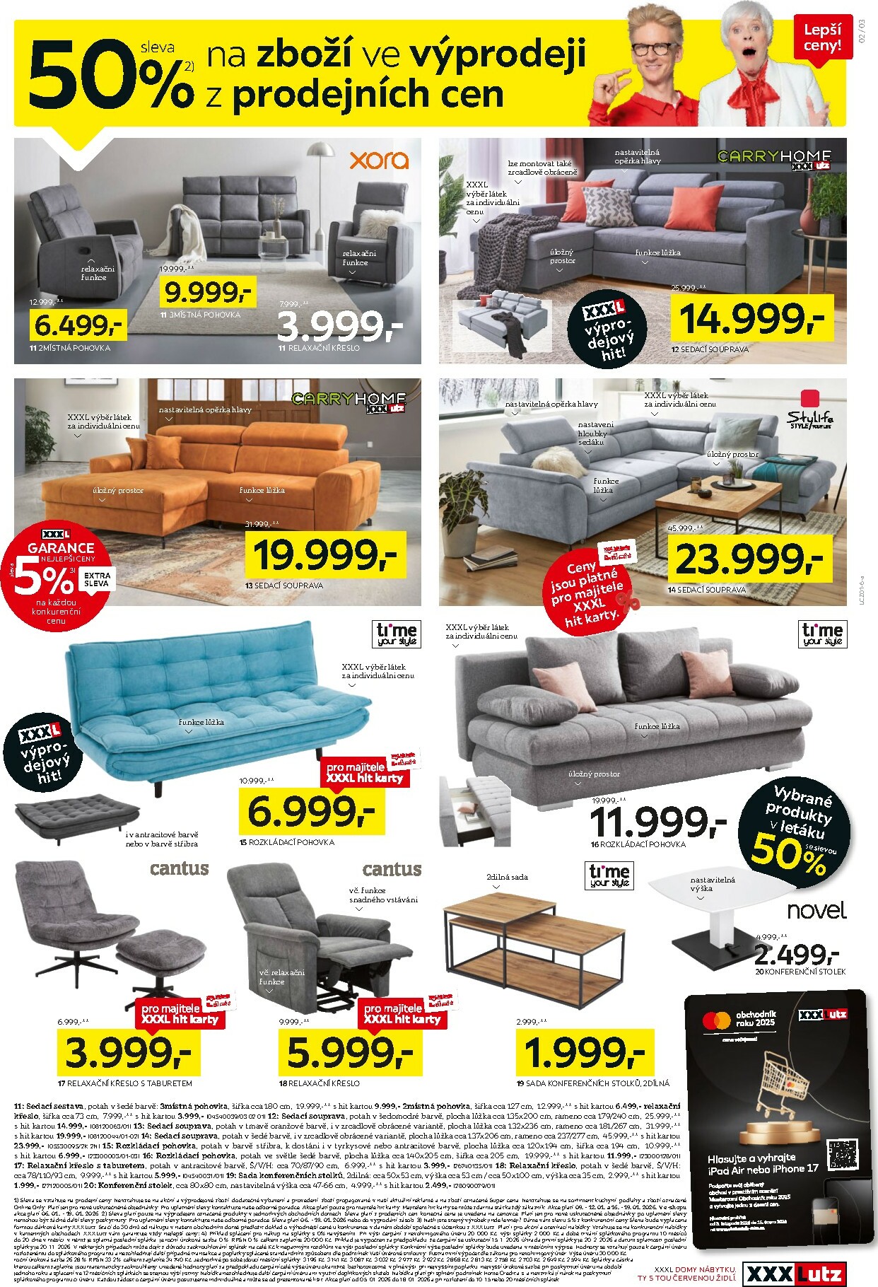 xxxlutz - Aktuální leták XXXLutz - Výprodej od 05.01. do 18.01. - page: 3