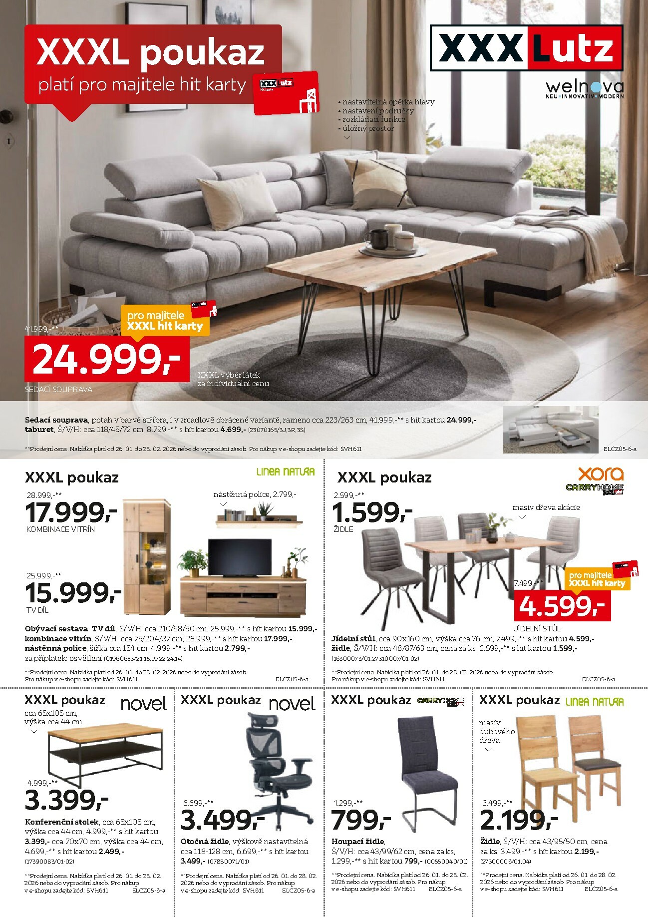 xxxlutz - XXXLutz - Hit karta leták platný od 26.01. do 28.02. - page: 2