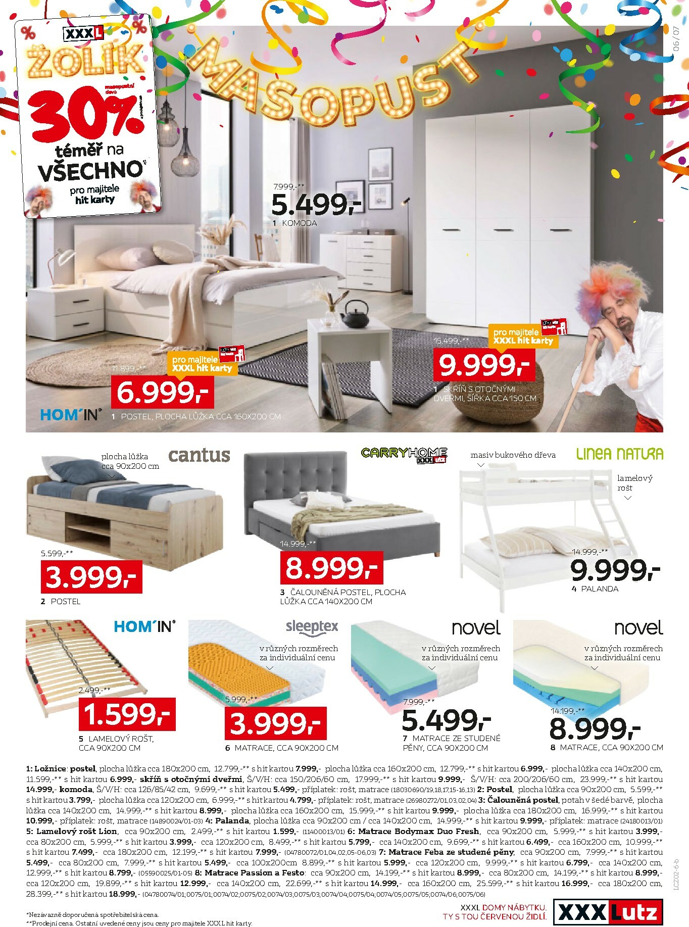 xxxlutz - XXXLutz - Sleva 30 % téměř na všechno leták platný od pondělí 09.02.2026 do neděle 22.02.2026 - page: 7