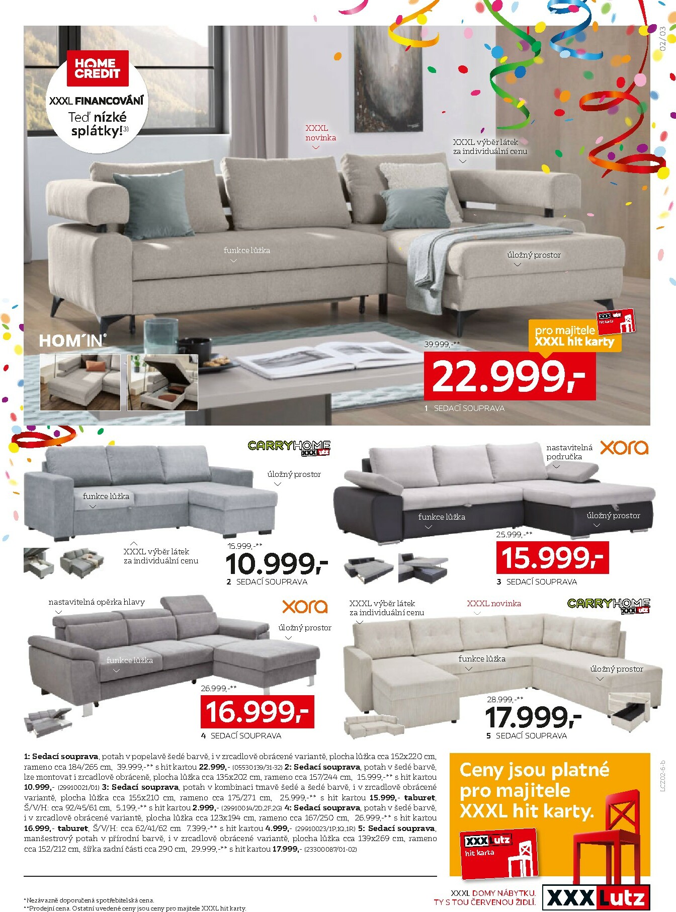 xxxlutz - XXXLutz - Sleva 30 % téměř na všechno leták platný od pondělí 09.02.2026 do neděle 22.02.2026 - page: 3