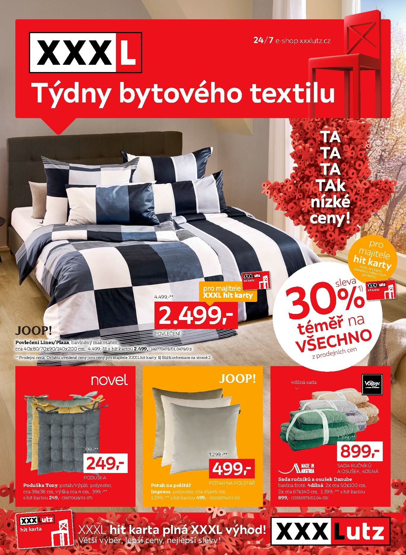 xxxlutz - XXXLutz - Týdny bytového textilu leták platný od pondělí 09.02.2026 do neděle 08.03.2026