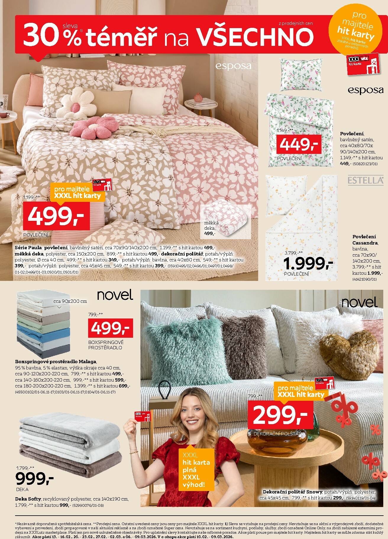 xxxlutz - XXXLutz - Týdny bytového textilu leták platný od pondělí 09.02.2026 do neděle 08.03.2026 - page: 2