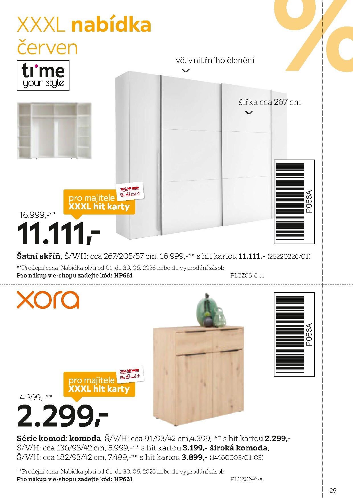 xxxlutz - XXXLutz - Hit karta leták platný od neděle 01.02.2026 do pátku 31.07.2026 - page: 26