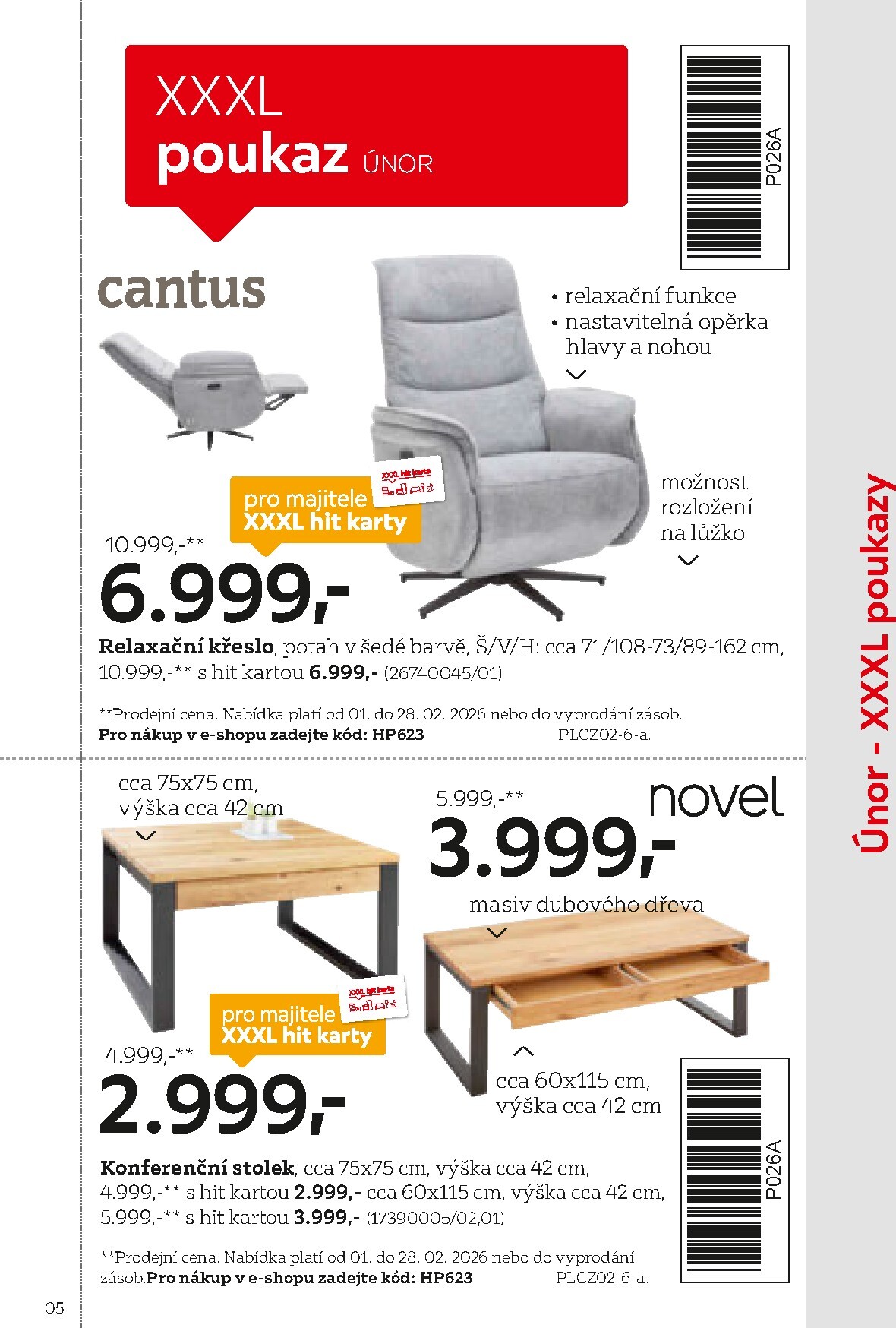 xxxlutz - XXXLutz - Hit karta leták platný od neděle 01.02.2026 do pátku 31.07.2026 - page: 5