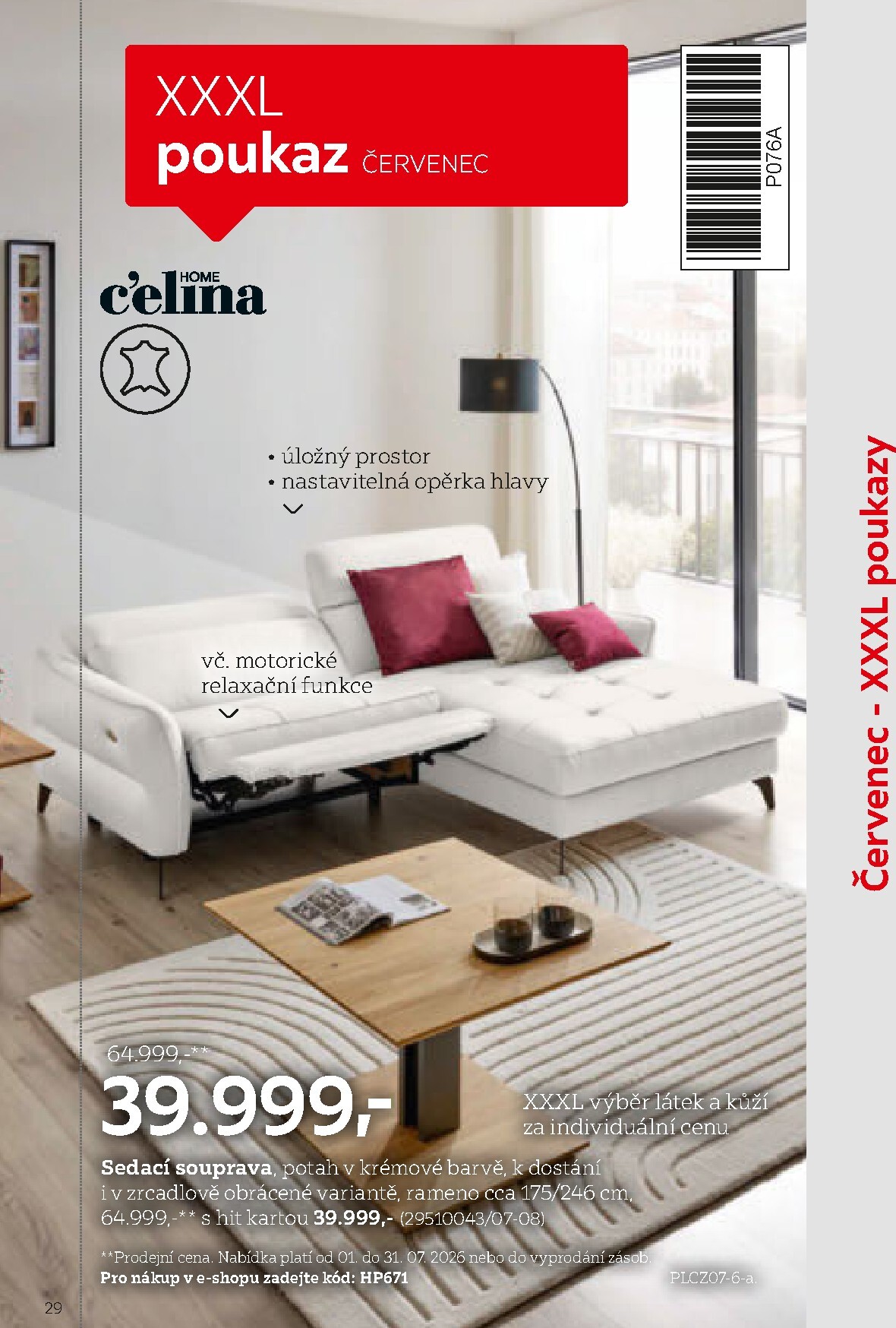 xxxlutz - XXXLutz - Hit karta leták platný od neděle 01.02.2026 do pátku 31.07.2026 - page: 29