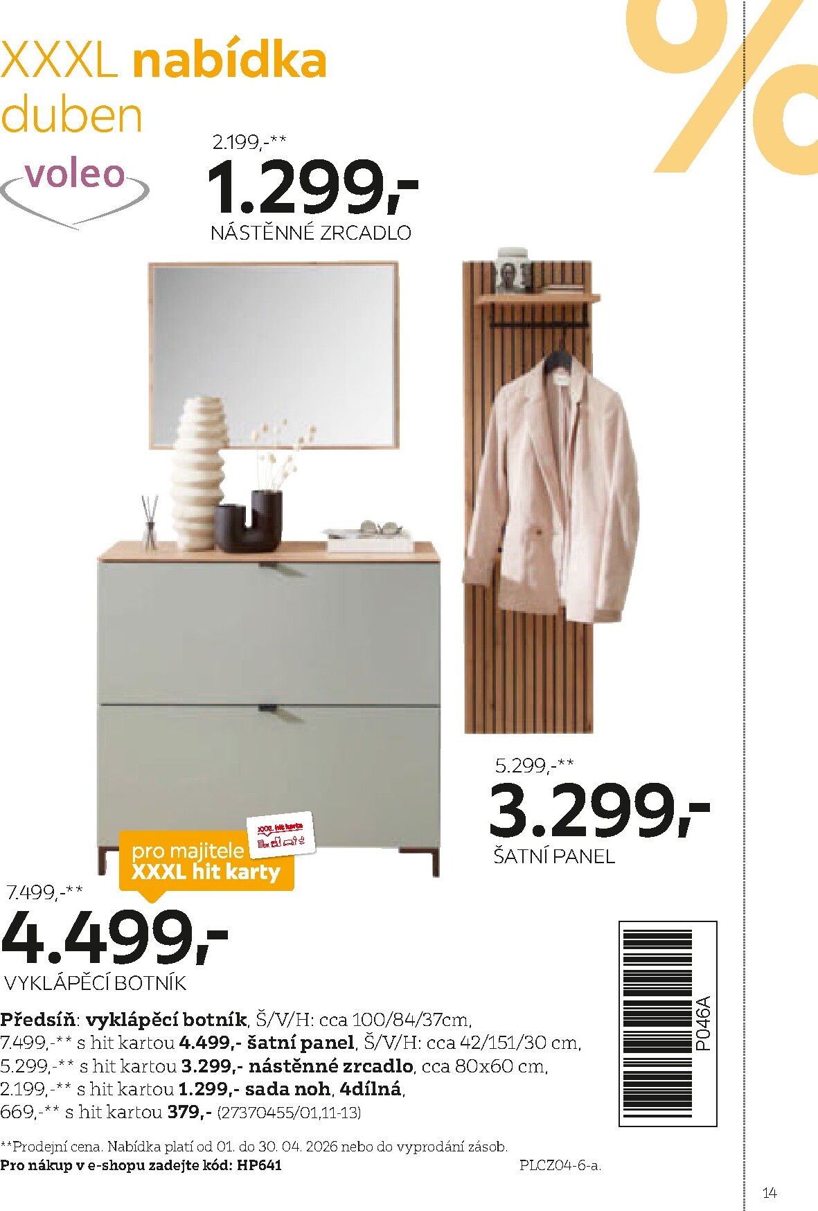 xxxlutz - XXXLutz - Hit karta leták platný od neděle 01.02.2026 do pátku 31.07.2026 - page: 14