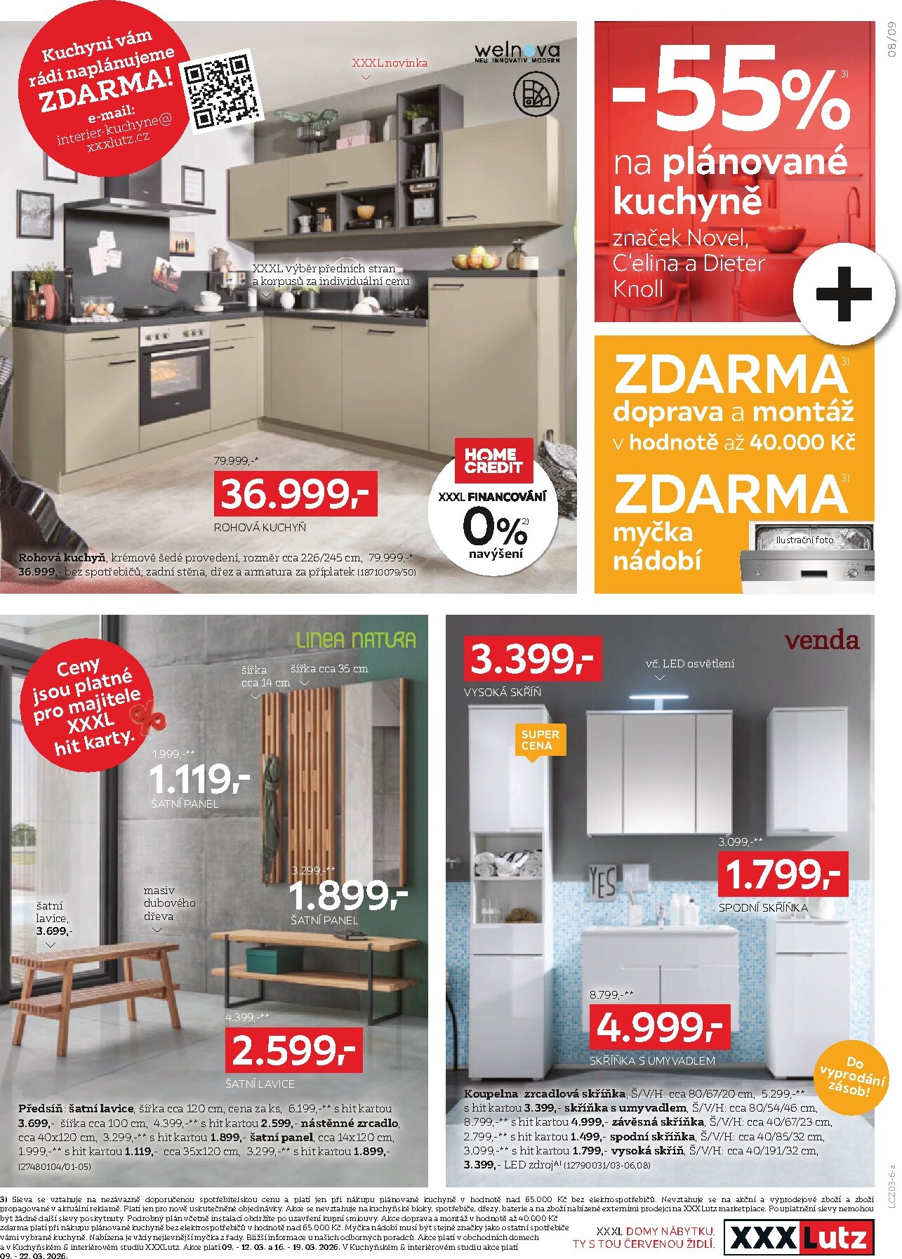 xxxlutz - XXXLutz - Sleva 25 % na téměř vše leták platný od pondělí 09.03.2026 do neděle 22.03.2026 - page: 9