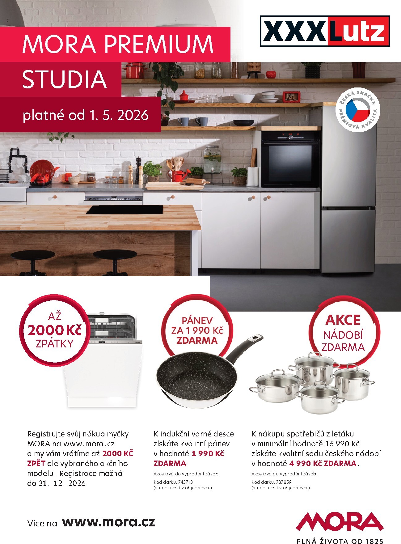 xxxlutz - Aktuální XXXLutz - Mora Premium katalog leták platný od pátku 01.05.2026 do čtvrtka 31.12.2026