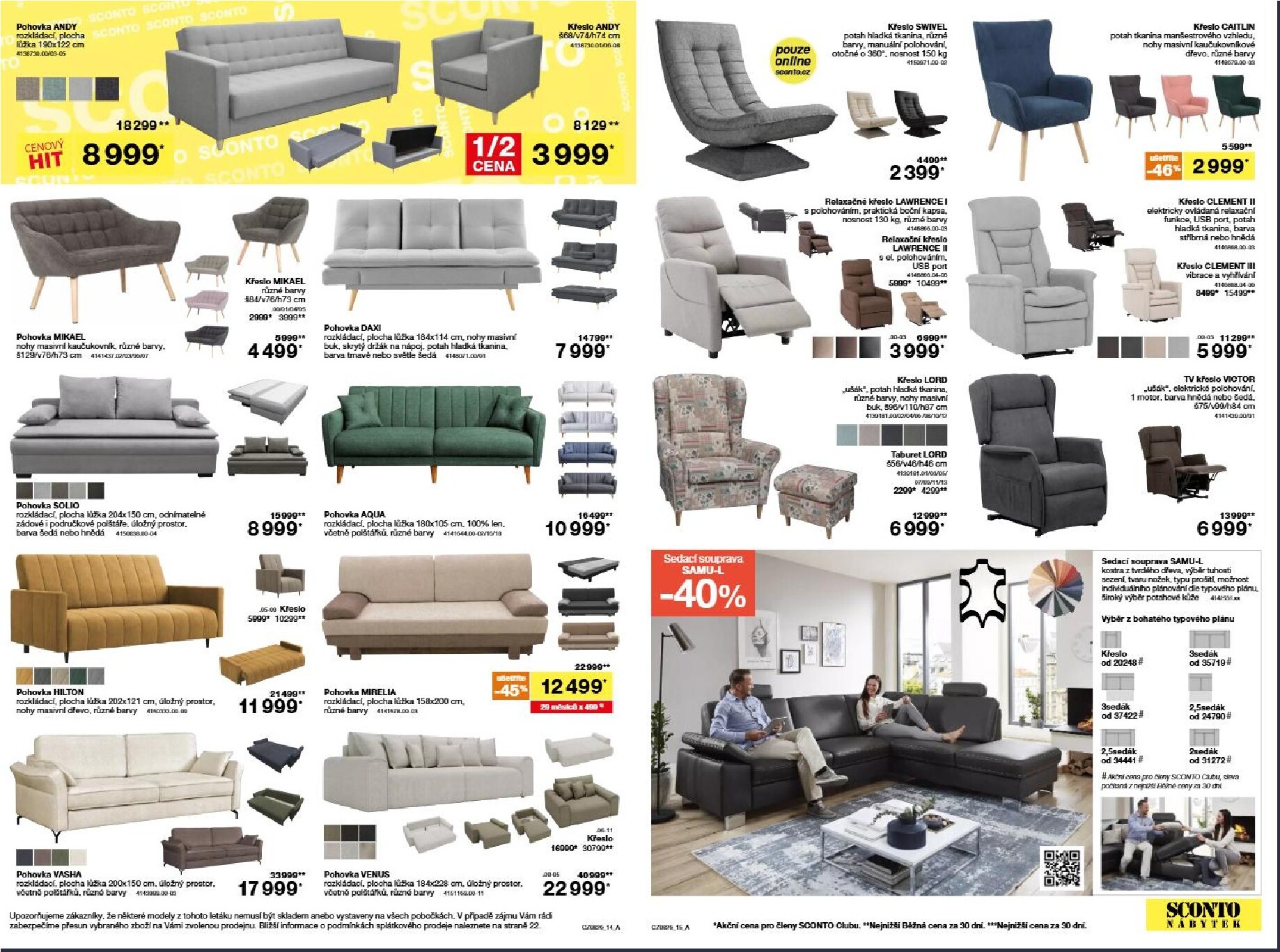 sconto-nabytek - Aktuální SCONTO Nábytek leták platný od středy 17.06.2026 do neděle 05.07.2026 - page: 8