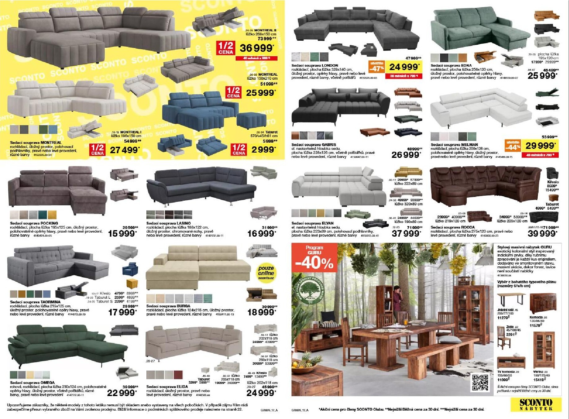 sconto-nabytek - Aktuální SCONTO Nábytek leták platný od středy 17.06.2026 do neděle 05.07.2026 - page: 7