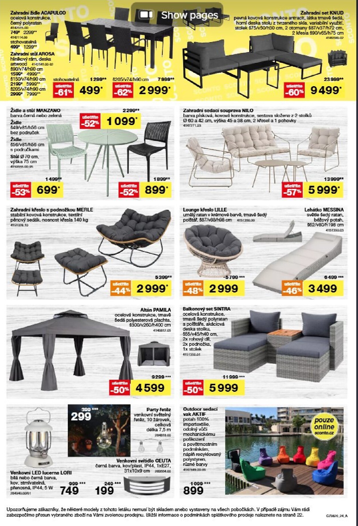 sconto-nabytek - Aktuální SCONTO Nábytek leták platný od středy 17.06.2026 do neděle 05.07.2026 - page: 13