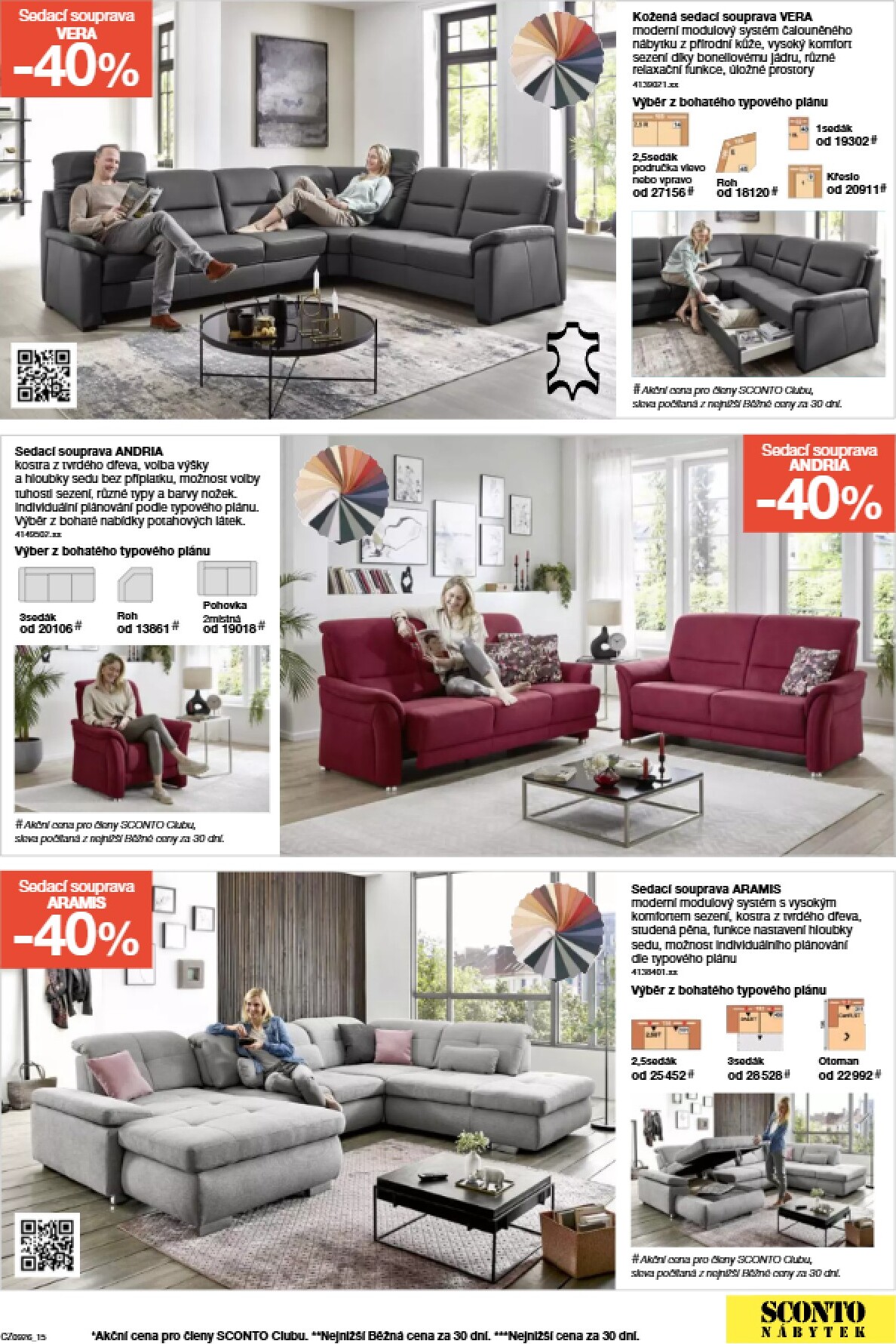 sconto-nabytek - Aktuální SCONTO Nábytek leták platný od středy 15.07.2026 do úterý 04.08.2026 - page: 15
