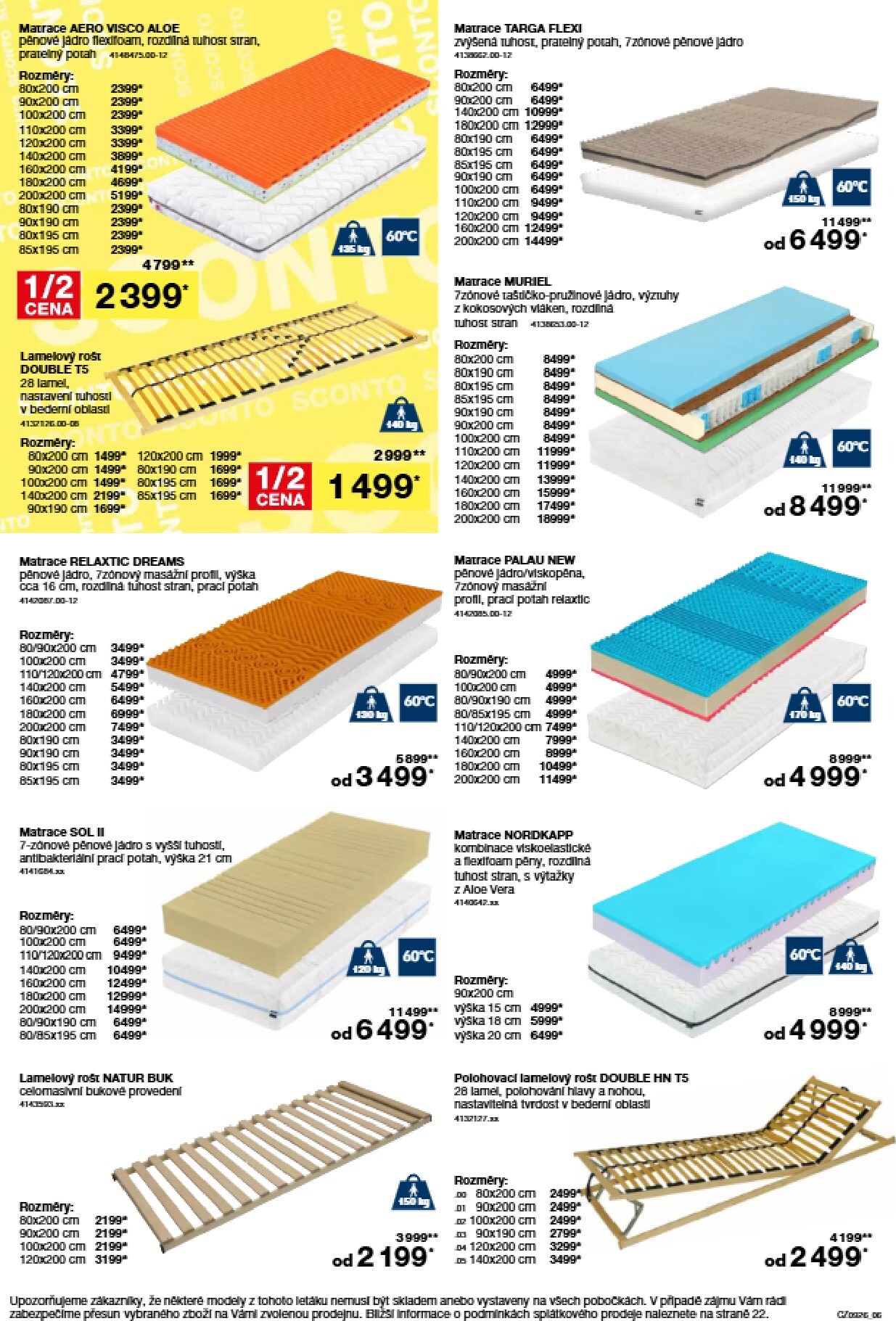 sconto-nabytek - Aktuální SCONTO Nábytek leták platný od středy 15.07.2026 do úterý 04.08.2026 - page: 6