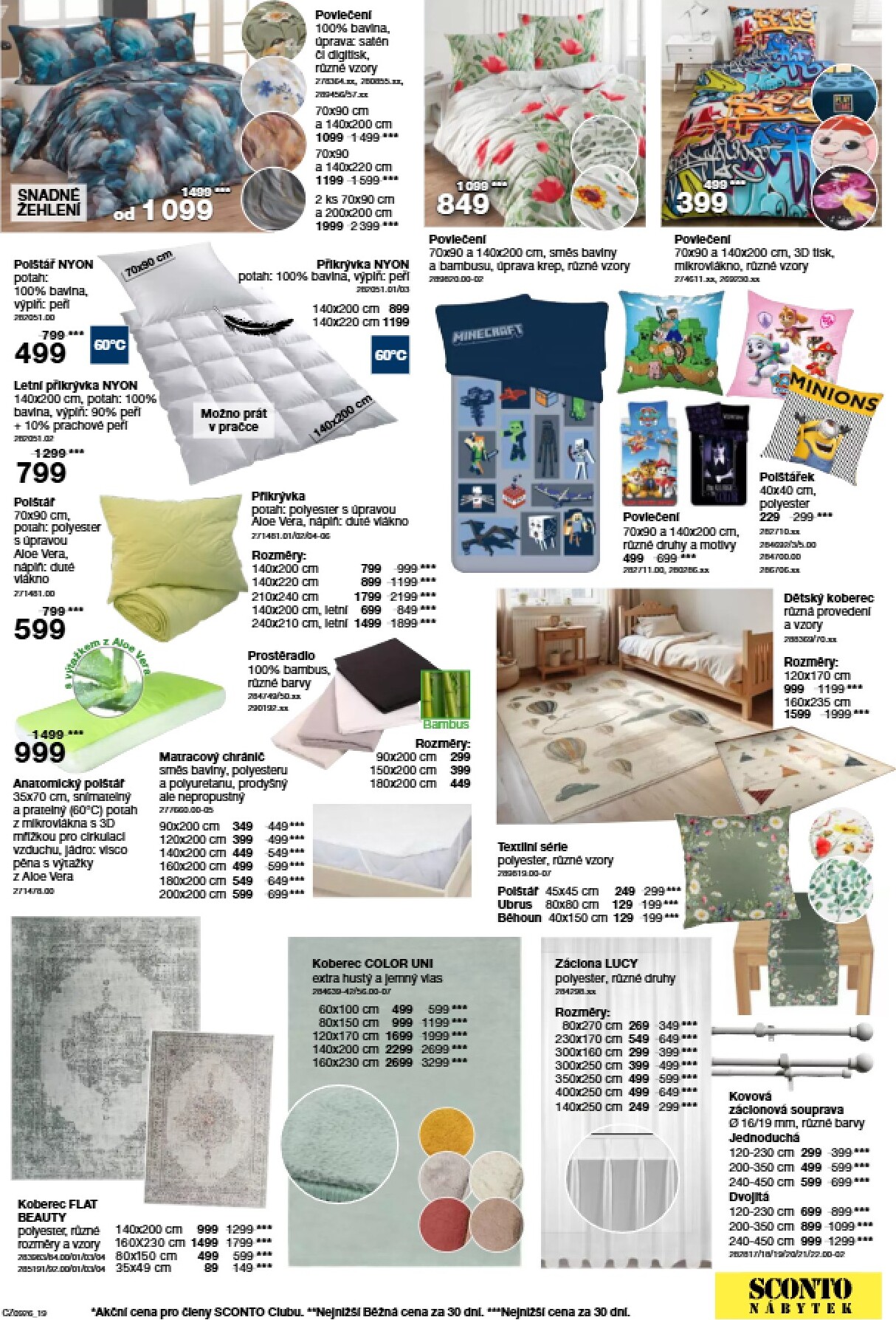 sconto-nabytek - Aktuální SCONTO Nábytek leták platný od středy 15.07.2026 do úterý 04.08.2026 - page: 19