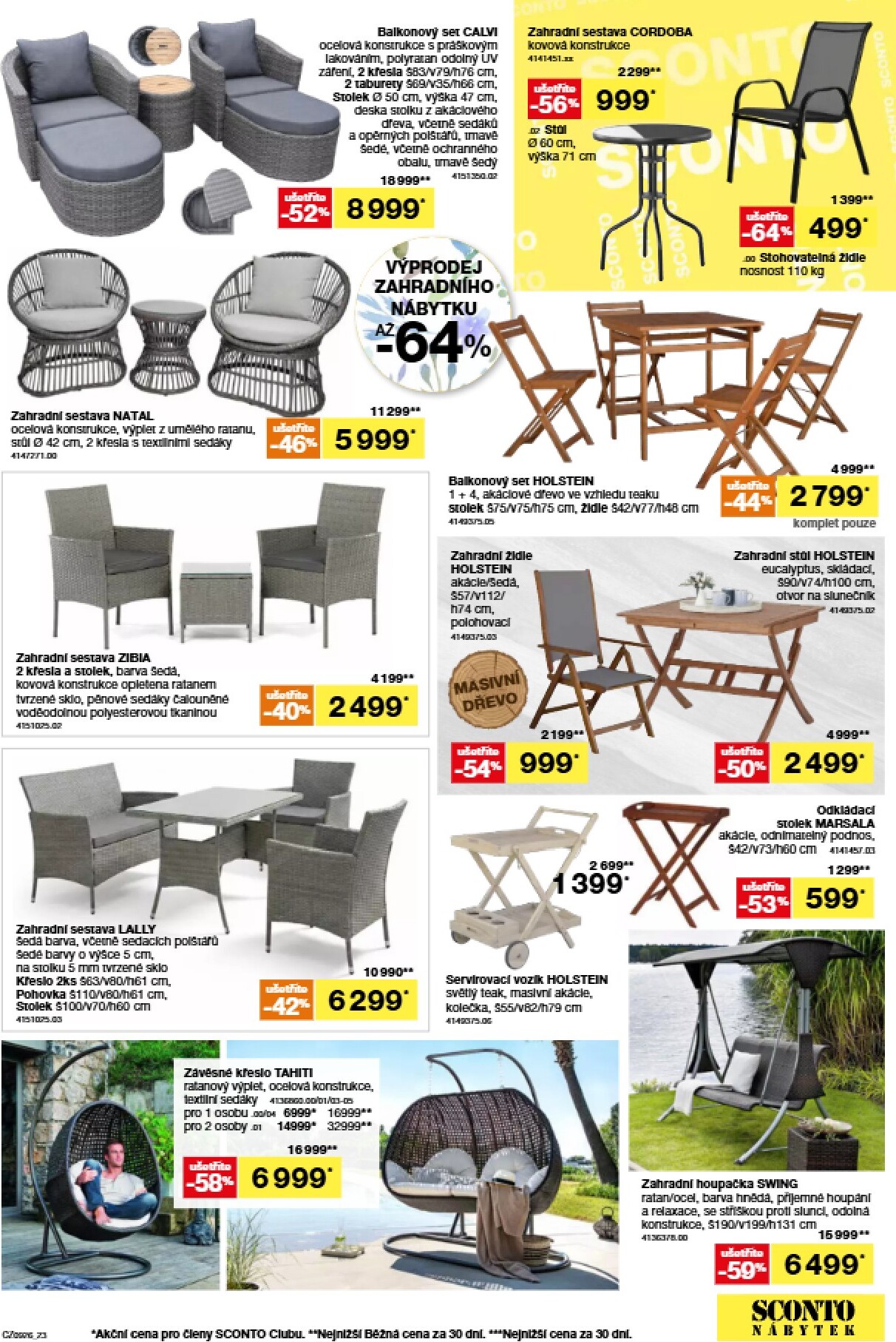 sconto-nabytek - Aktuální SCONTO Nábytek leták platný od středy 15.07.2026 do úterý 04.08.2026 - page: 23