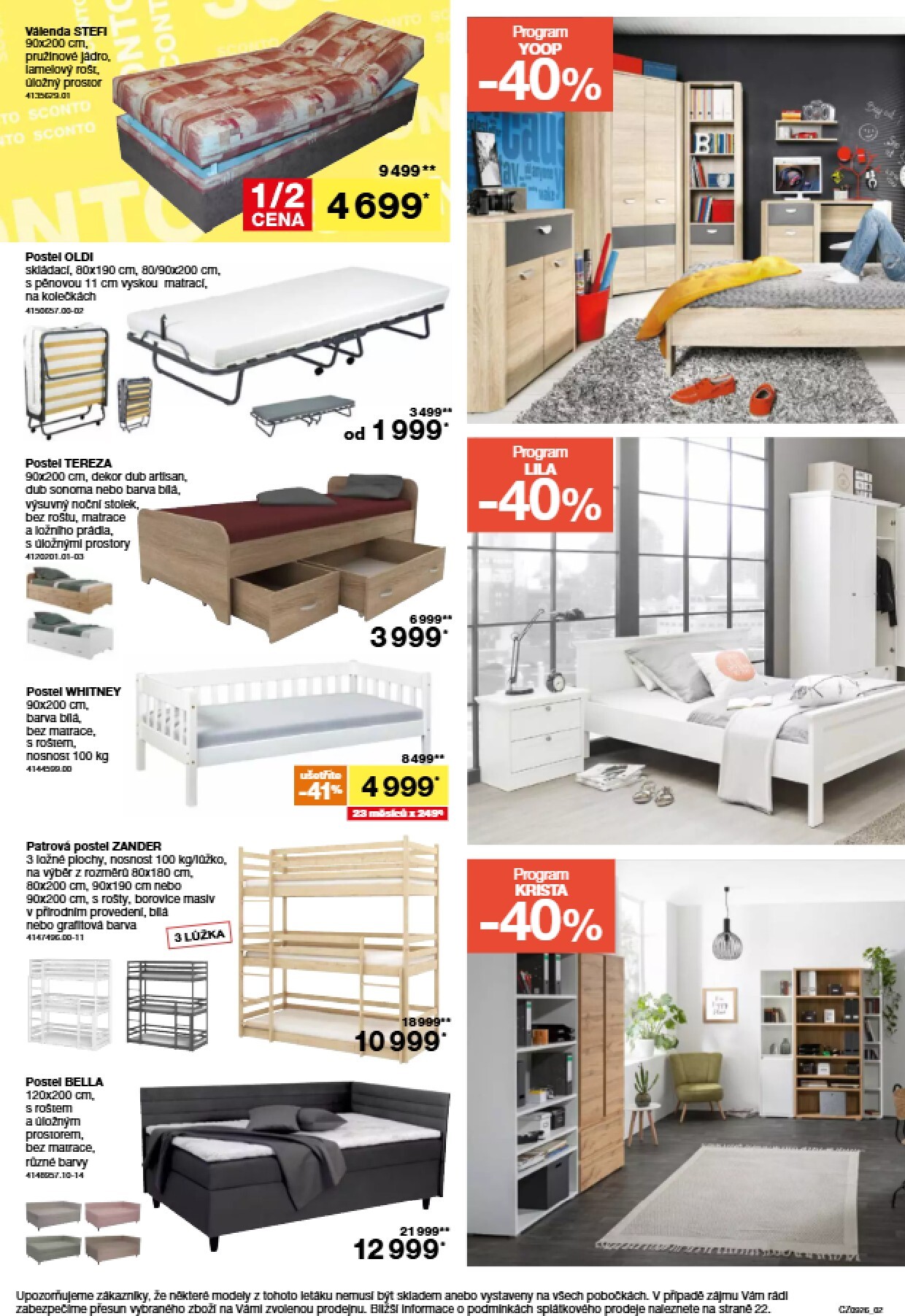 sconto-nabytek - Aktuální SCONTO Nábytek leták platný od středy 15.07.2026 do úterý 04.08.2026 - page: 2