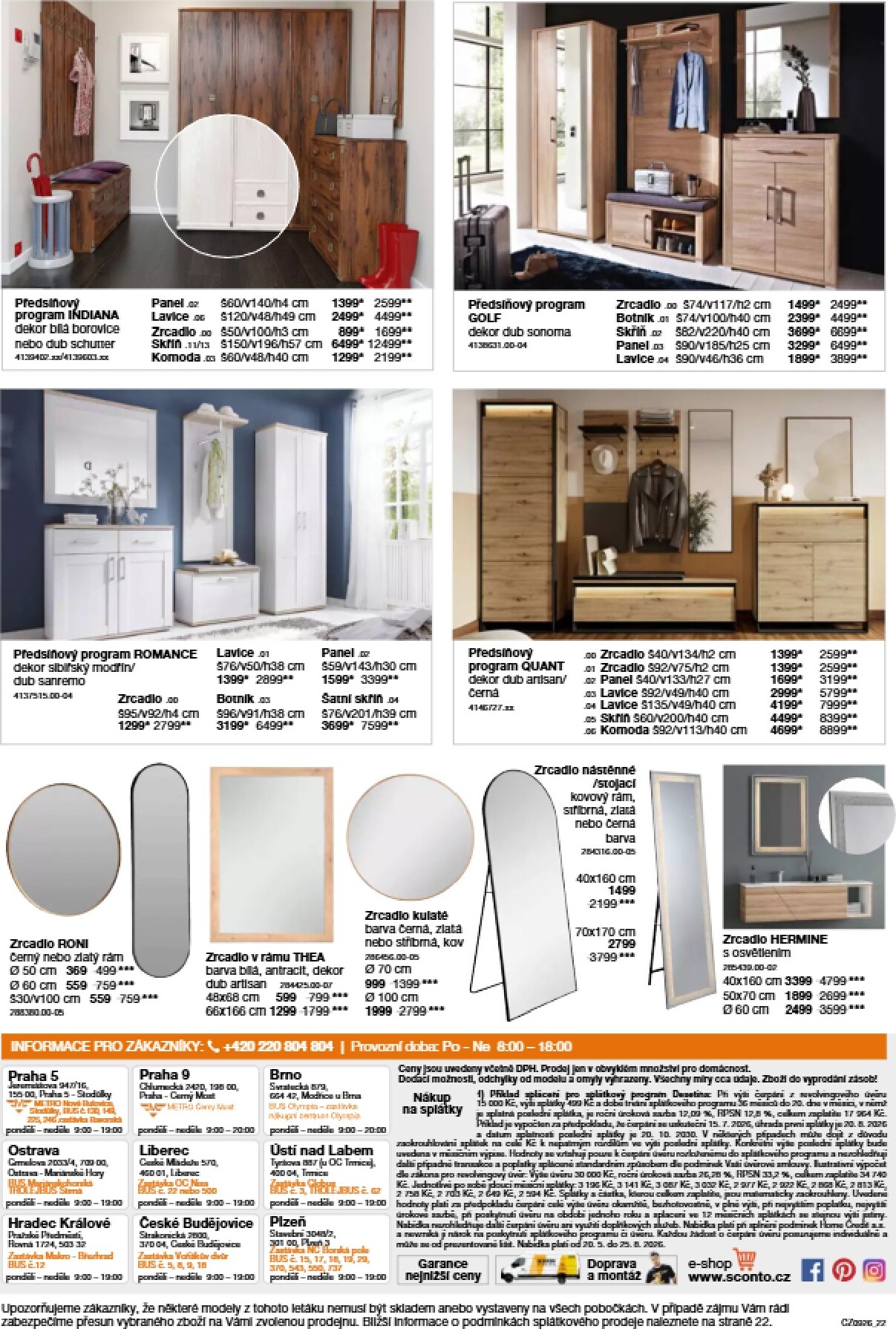 sconto-nabytek - Aktuální SCONTO Nábytek leták platný od středy 15.07.2026 do úterý 04.08.2026 - page: 22