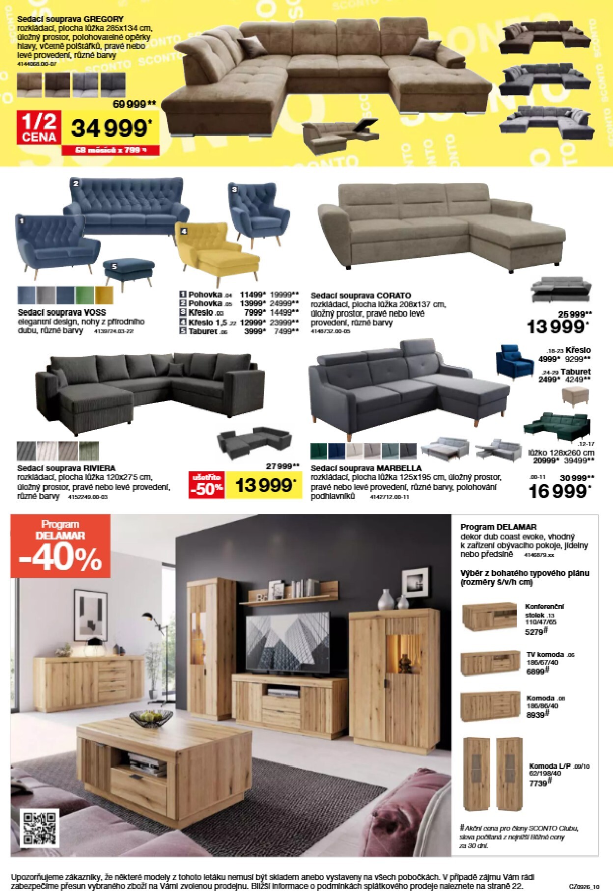 sconto-nabytek - Aktuální SCONTO Nábytek leták platný od středy 15.07.2026 do úterý 04.08.2026 - page: 10
