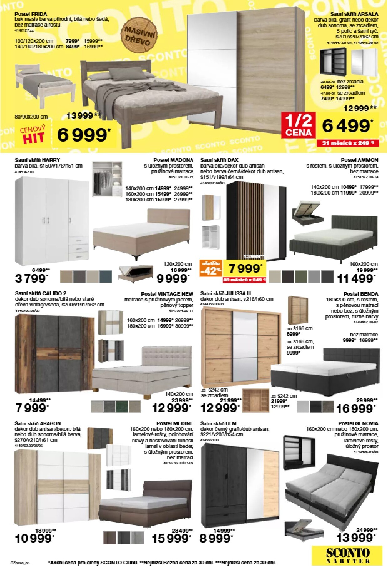sconto-nabytek - Aktuální SCONTO Nábytek leták platný od středy 15.07.2026 do úterý 04.08.2026 - page: 5